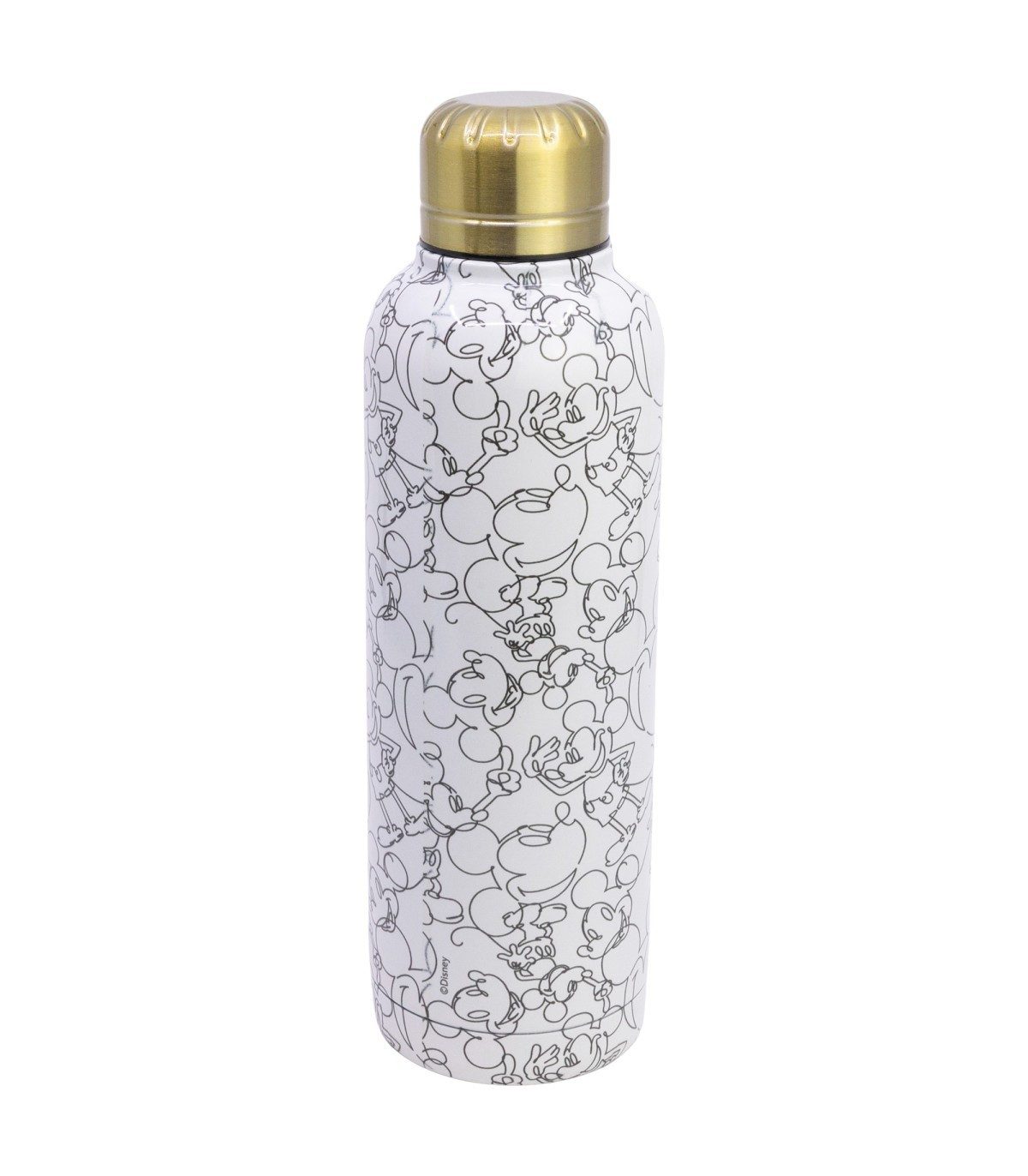 Disney Mickey Mouse Thermoflasche 515 ml aus Edelstahl doppelwandig für warme und kalte Getränke