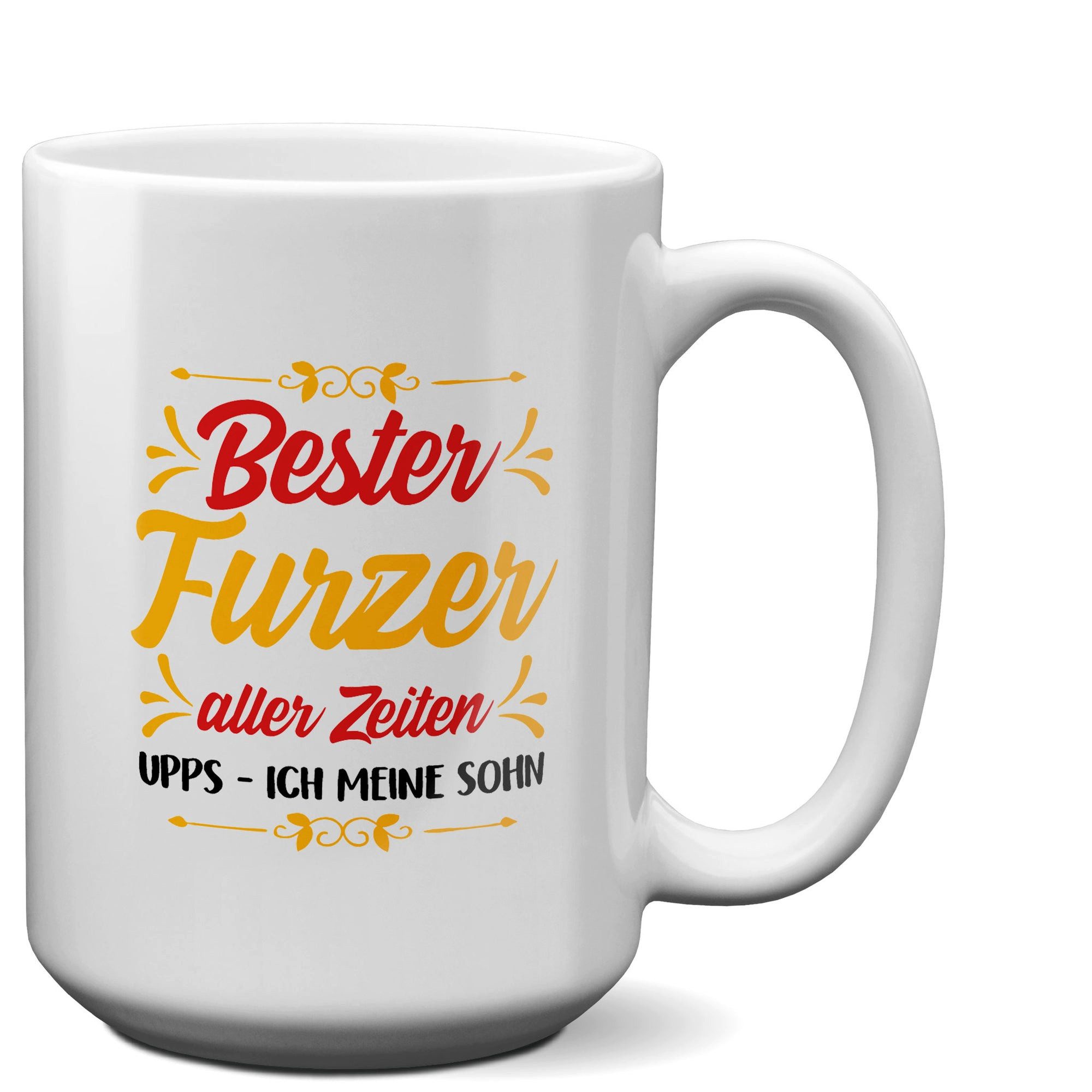 22Feels Tasse Sohn Geschenk Geburtstag 18 Jahre Kind Tasse Abitur Master Bachelor We, Keramik, XL, Made In Germany, Spülmaschinenfest