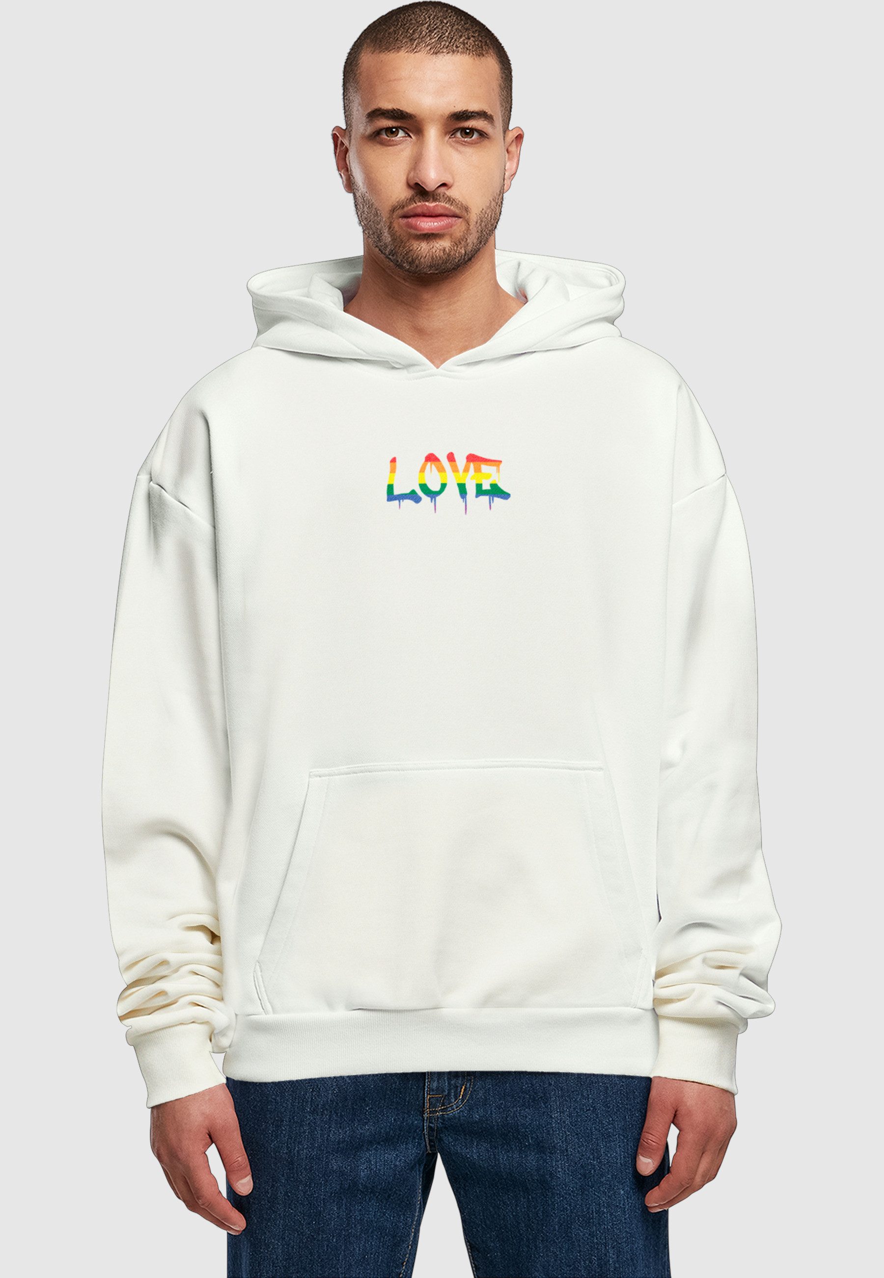 Merchcode Kapuzenpullover Merchcode Love TeddyOversized Hoody (1-tlg)