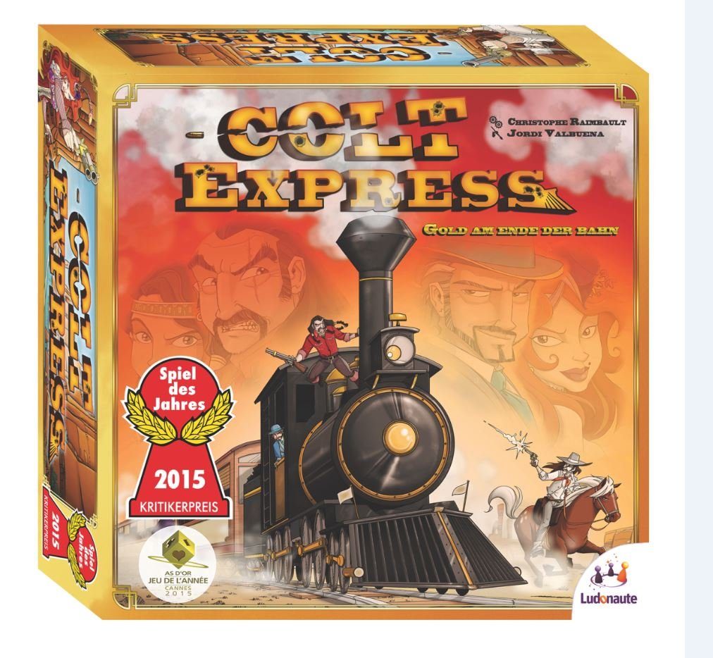 Ludonaute Spiel Colt Express - Grundspiel