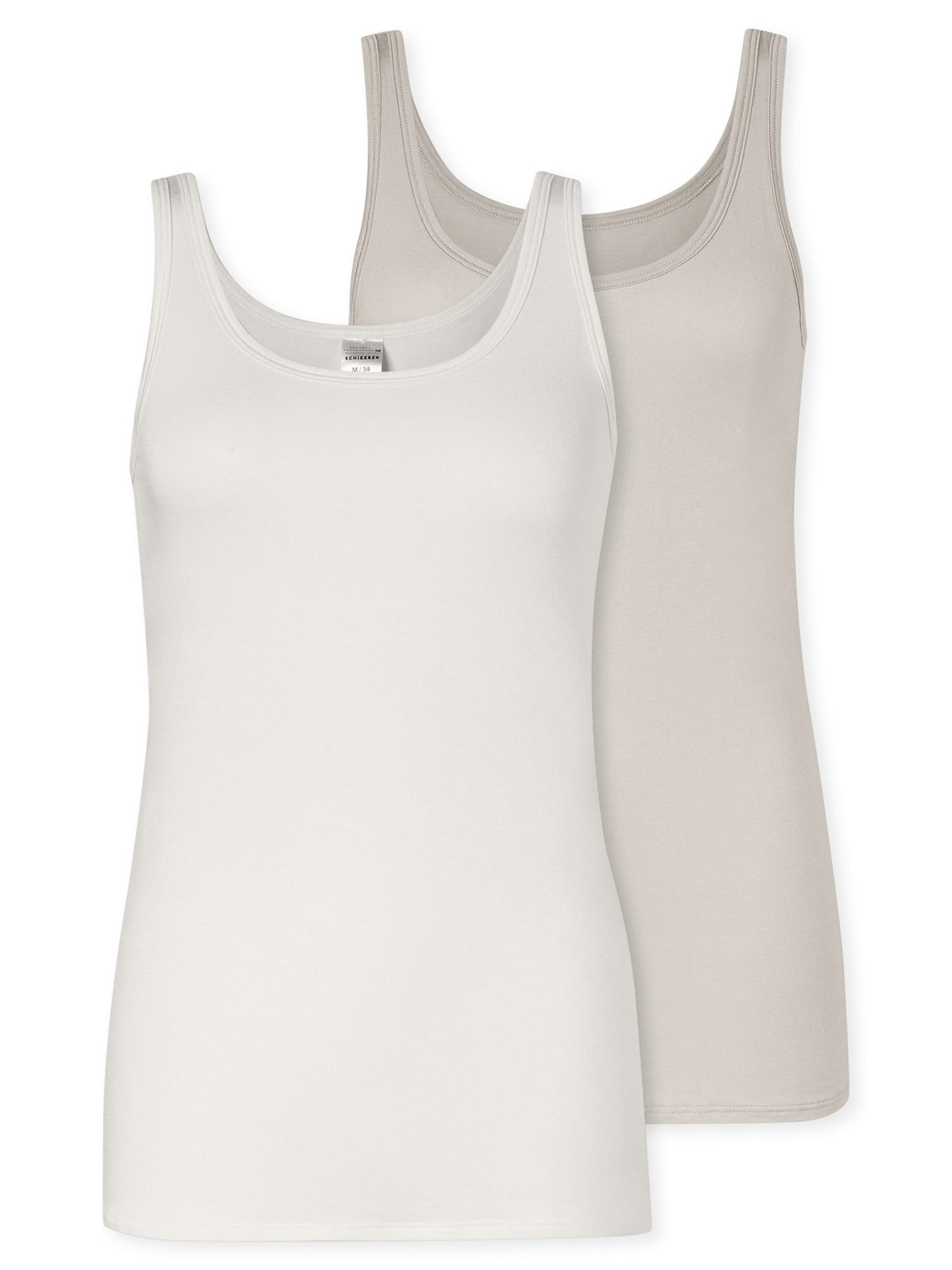 Schiesser Trägertop Modal Essentials (2-tlg) träger-top shirt ärmellos günstig online kaufen