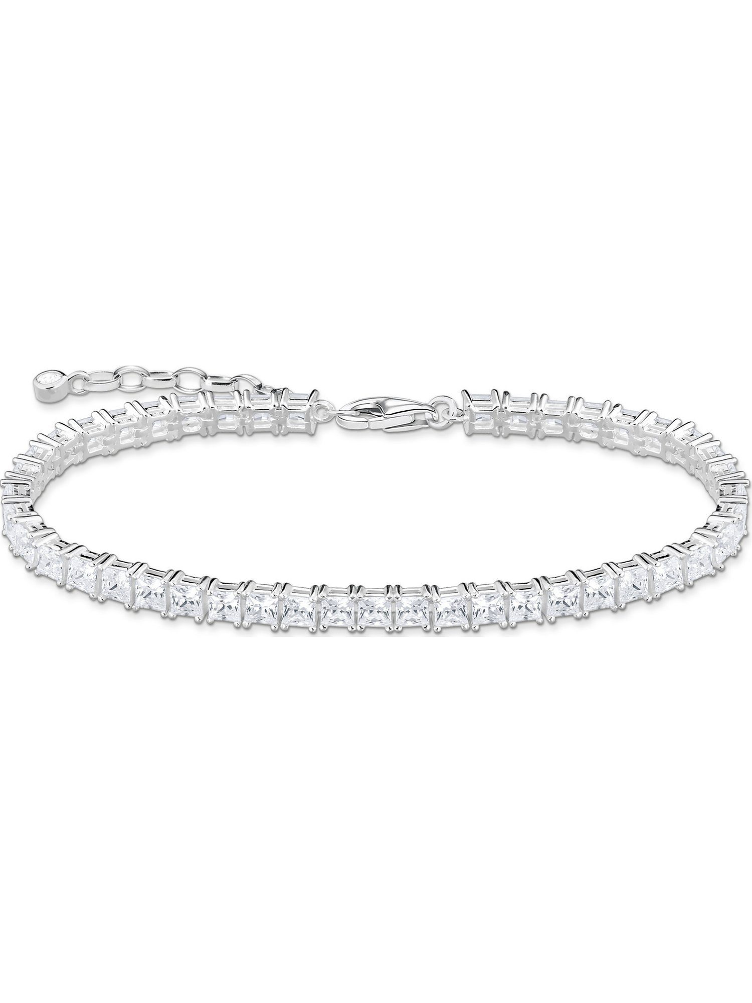 Silberarmband Thomas Sabo Damen-Armband 925er Silber Zirkonia