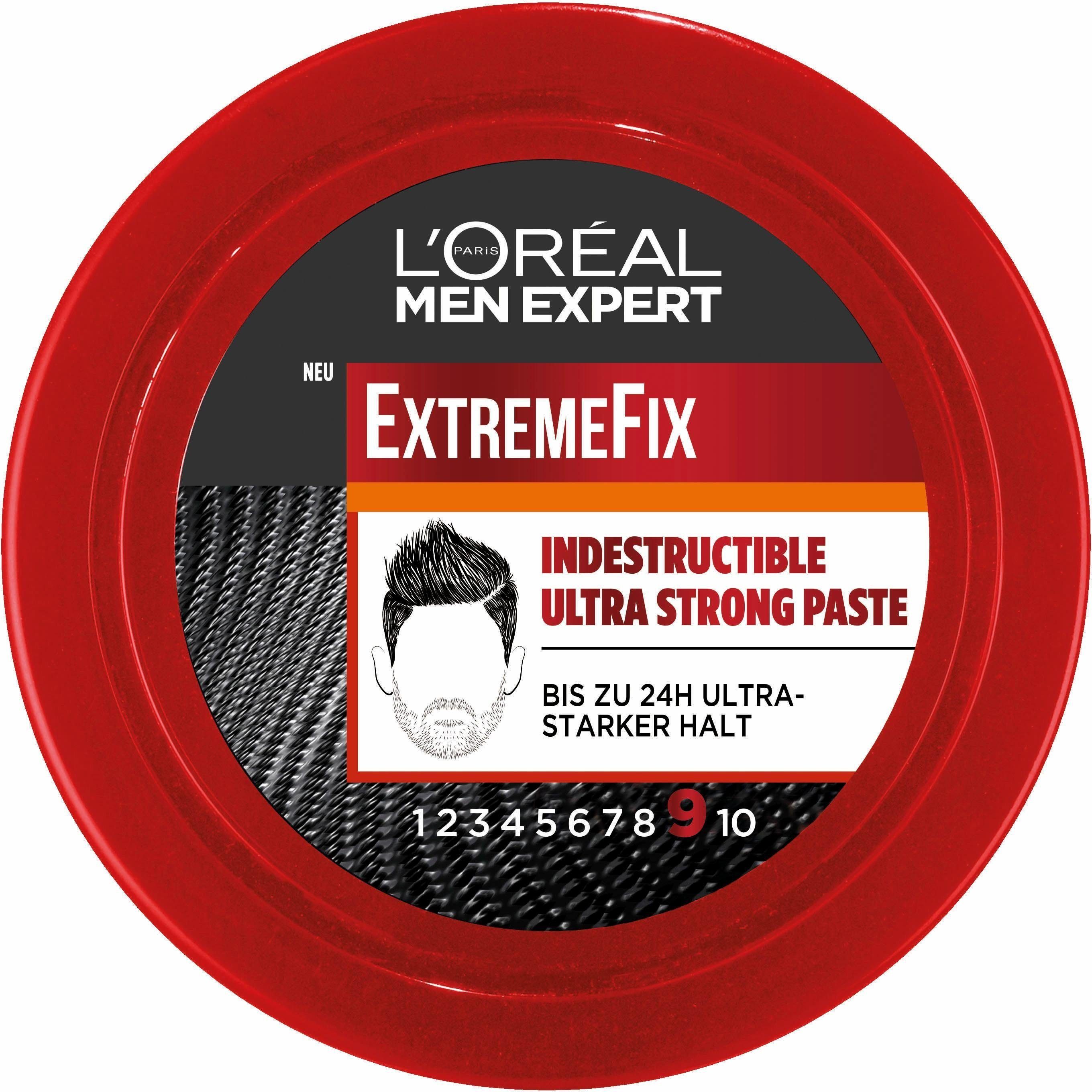 Haarpomade MEN Extreme L'ORÉAL Fix PARIS Indestructible EXPERT Paste