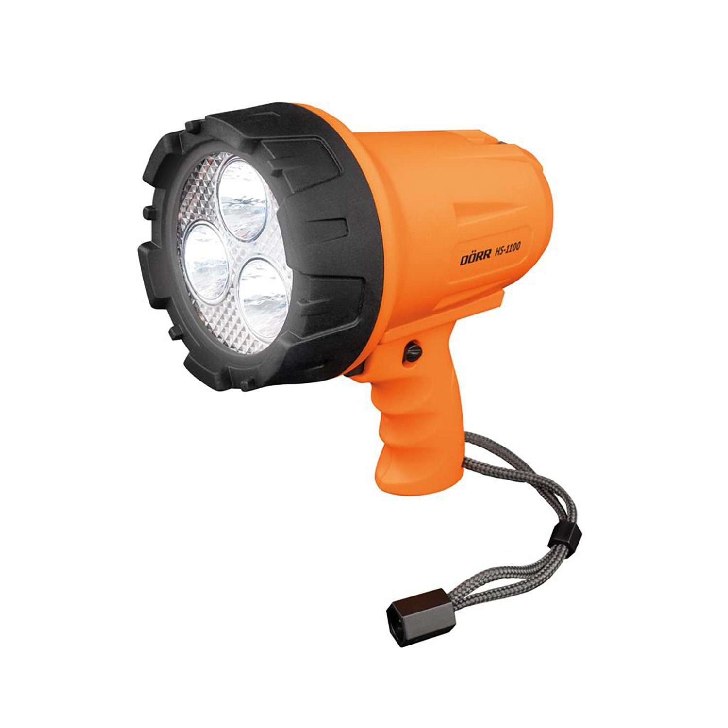 Dörr LED Scheinwerfer Dörr integriert LED HANDSCHEINWERFER HS-1100 ORANGE, LED fest