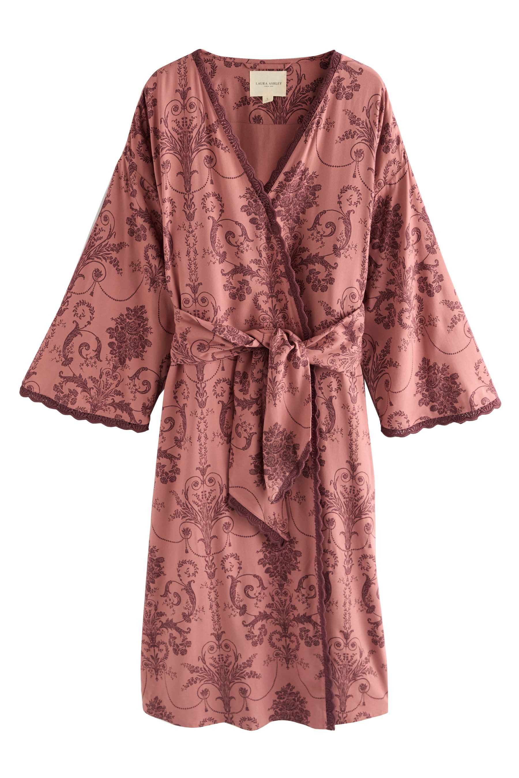 LAURA ASHLEY Pyjama Laura Ashley Josette Morgenmantel (1 tlg)