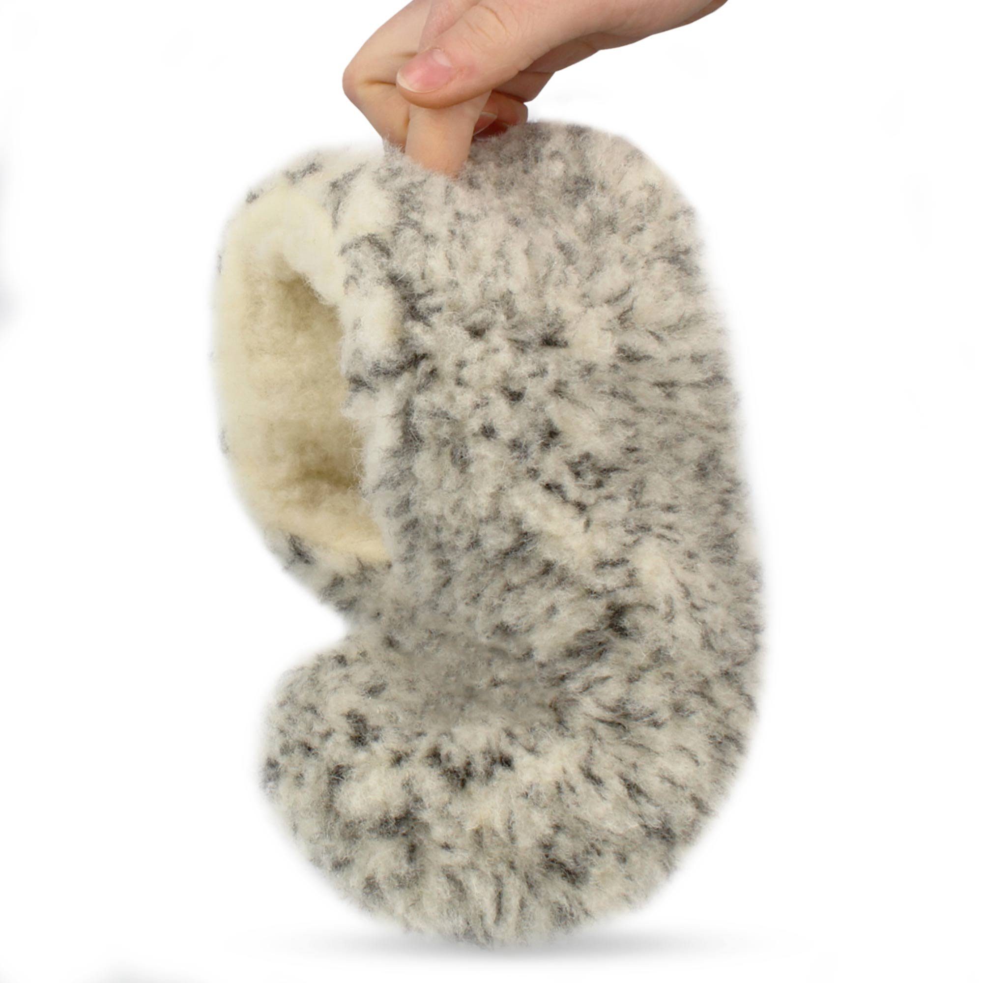 filsko Uddevalla Winter Socken Hausschuh mit Schafwolle gefüttert