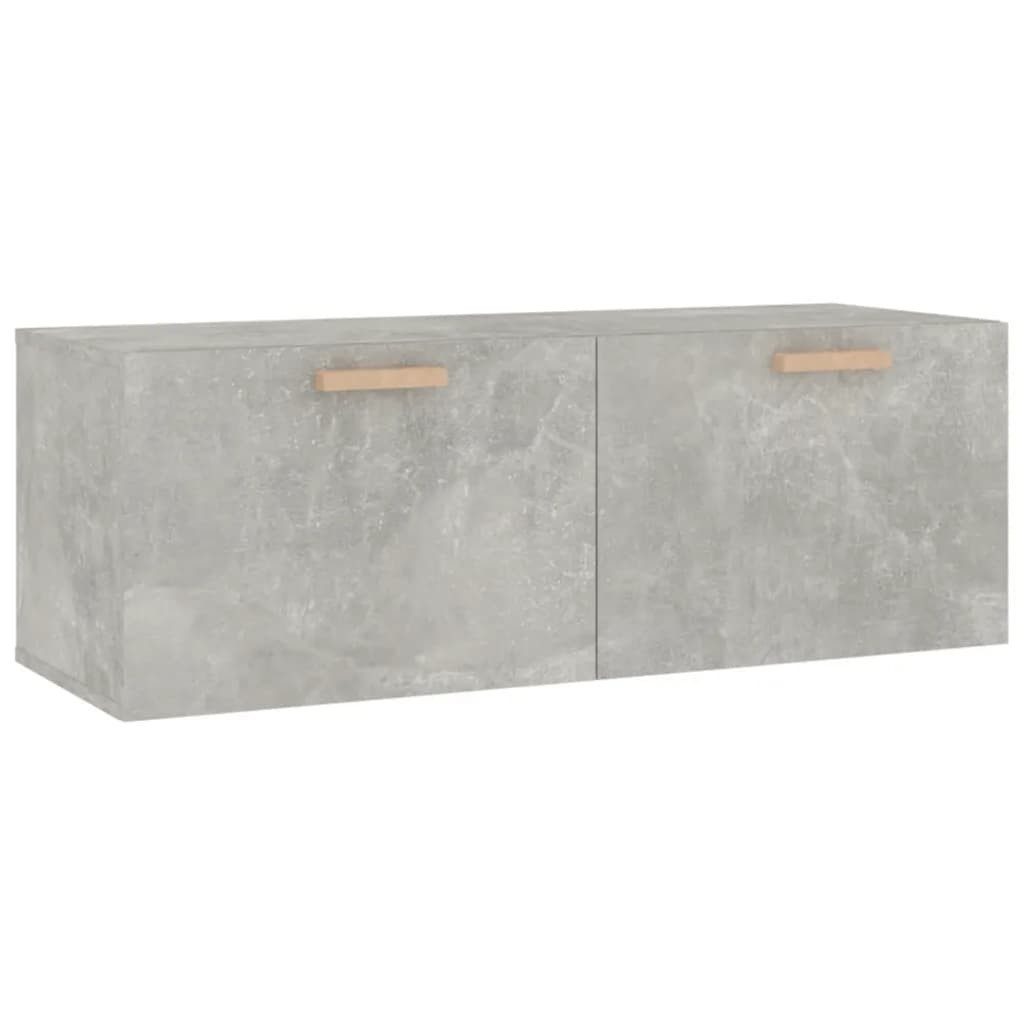 vidaXL Hängeschrank Wandschrank Betongrau 100x36,5x35 cm günstig online kaufen