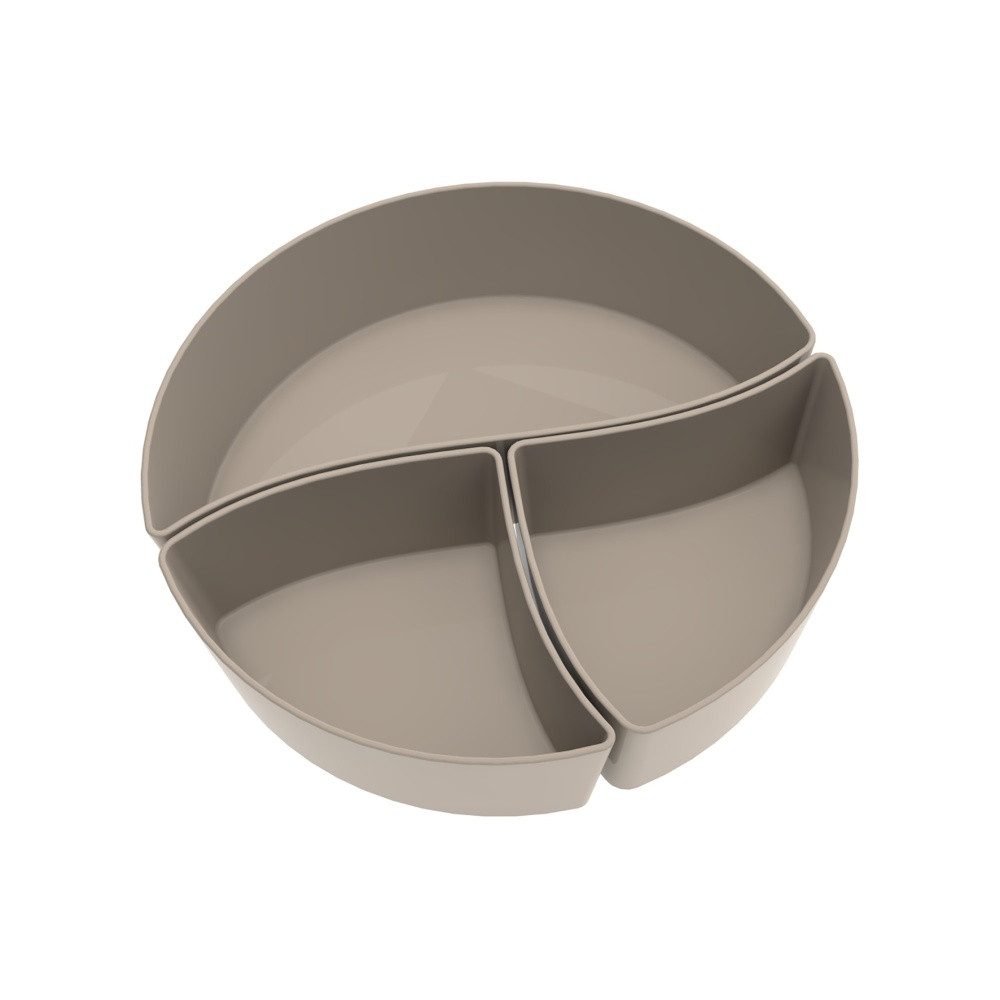 Ornamin Lunchbox Innenschale 3-er Set, Innenschalen-Set 3-teilig l für Big Bruno und Big Barbara 2GO-Bowls