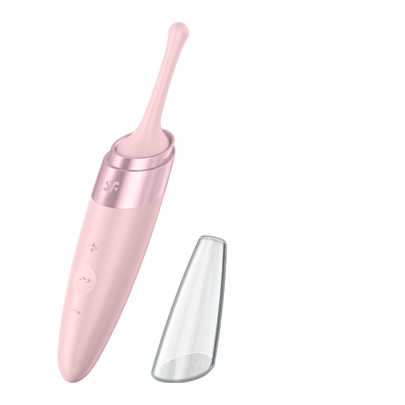 Satisfyer Klitoris-Stimulator Satisfyer Tip-Vibrator 'Twirling Delight, 17 cm, wasserdicht (IPX7) rosa