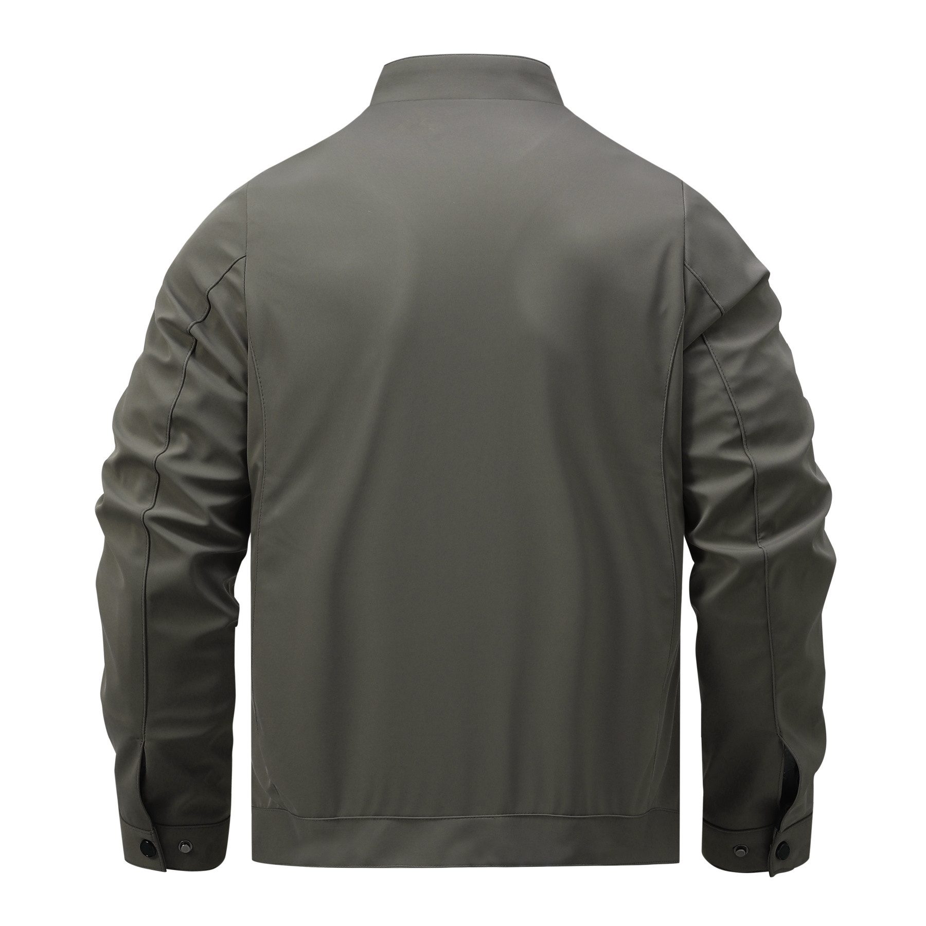 Allthemen Bomberjacke Herren Bomberjacke mit Stehkragen Business Regular Fit Übergangsjacke