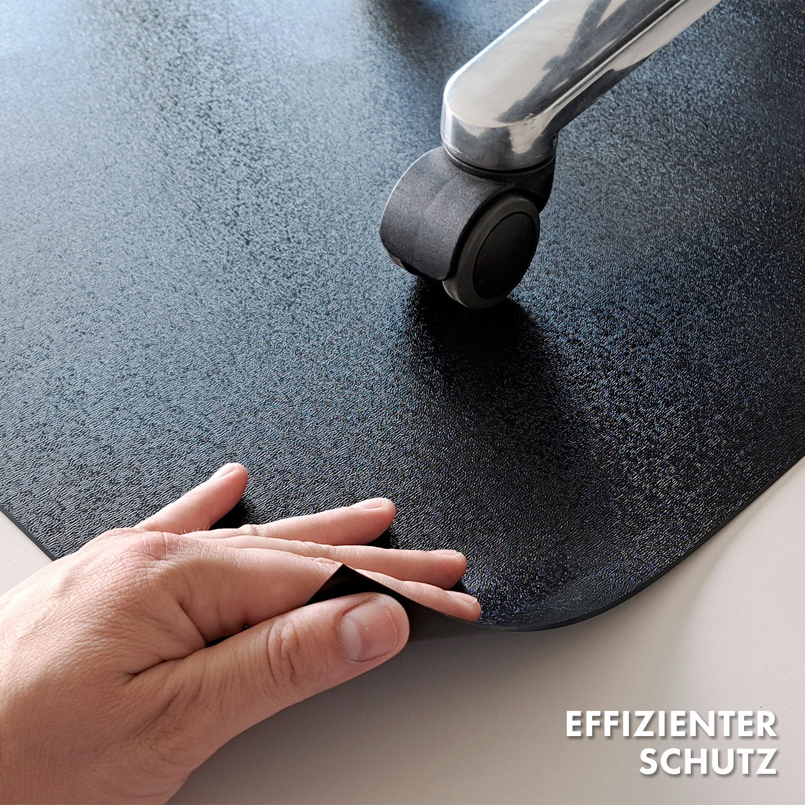 Floordirekt Bodenschutzmatte Kleopatra mit abgeschrägter Kante, Eleganter Bodenschutz, In vielen Größen und Farben – Bild 3 von 5
