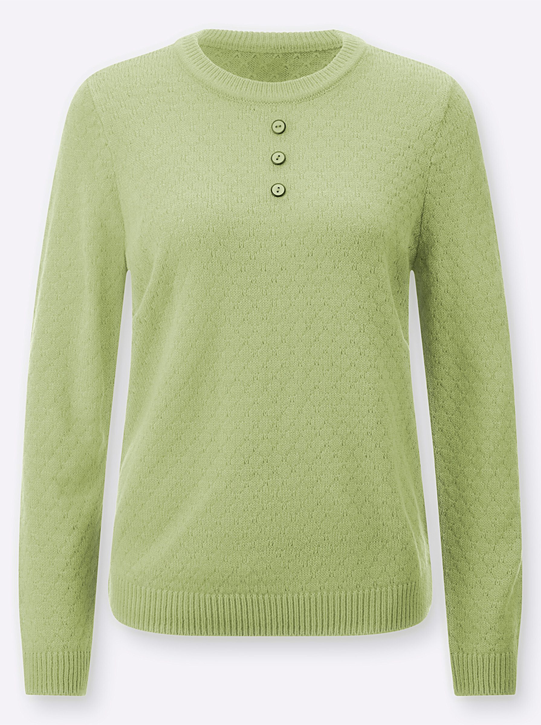 Strickpullover Pullover Langarm Struktur
