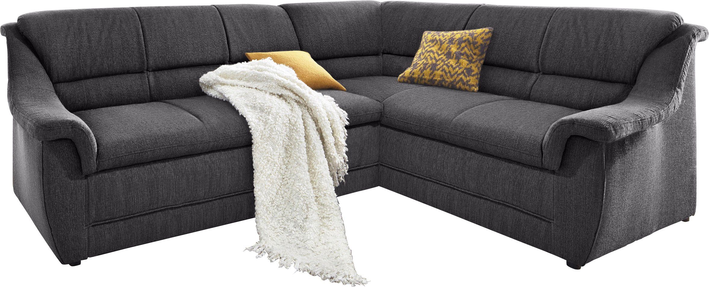 DOMO collection Ecksofa Franzi, wahlweise mit Bettfunktion, Bettkasten und günstig online kaufen