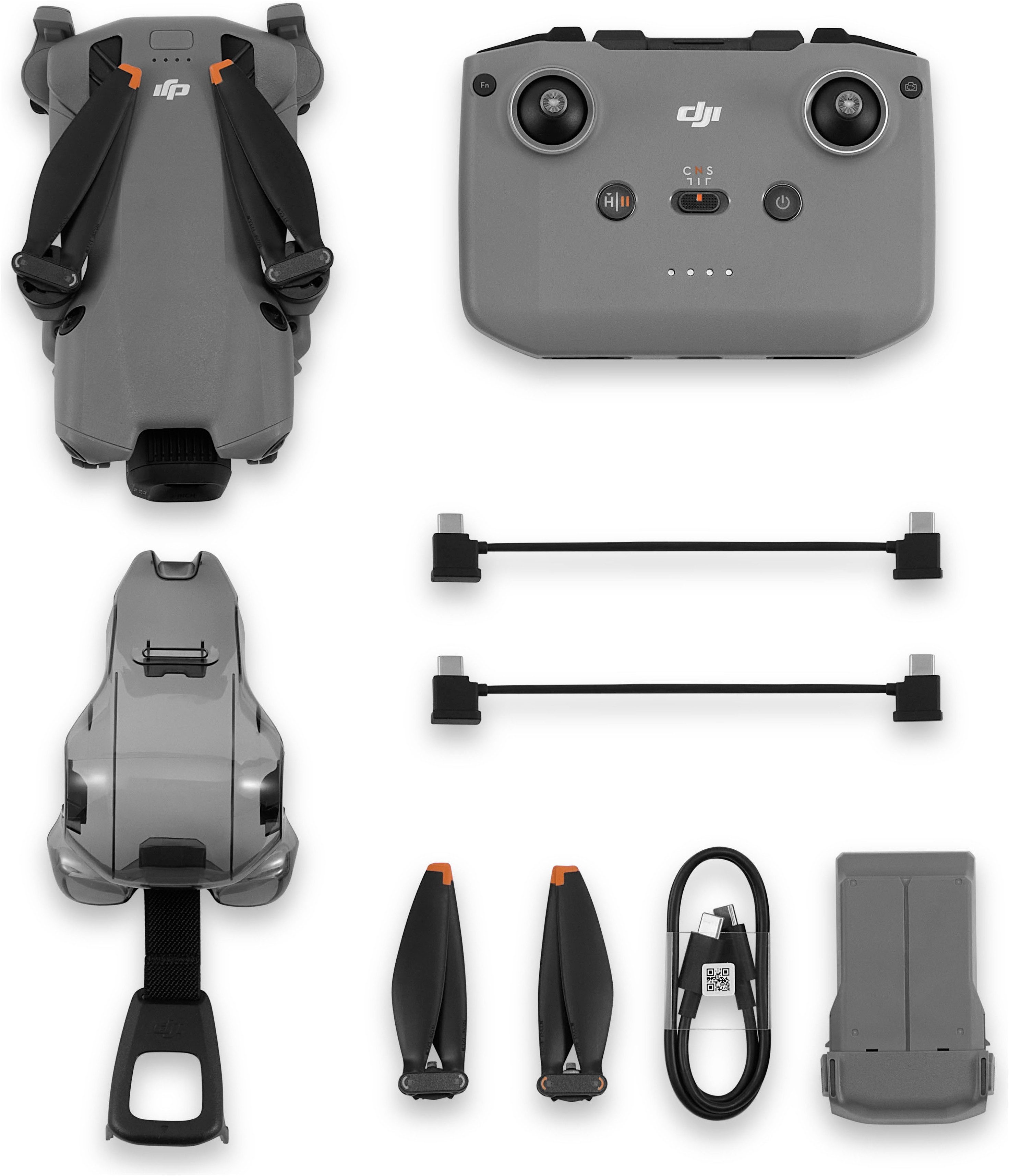 DJI Mini 5 Pro Drohne (4K Ultra HD, DJI RC-N3 Fernsteuerung) grau