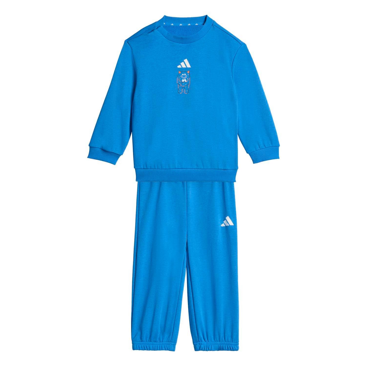 adidas Performance Jogginganzug Tiro_Nster (Baumwolle-Mischung) blau Kleinkinder