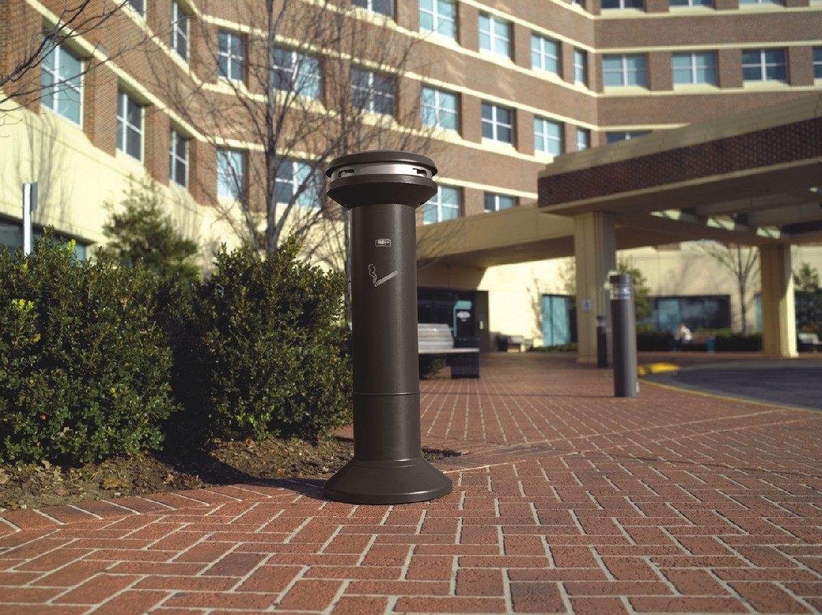 Rubbermaid Aschenbecher Standaschenbecher Infinity schwarz