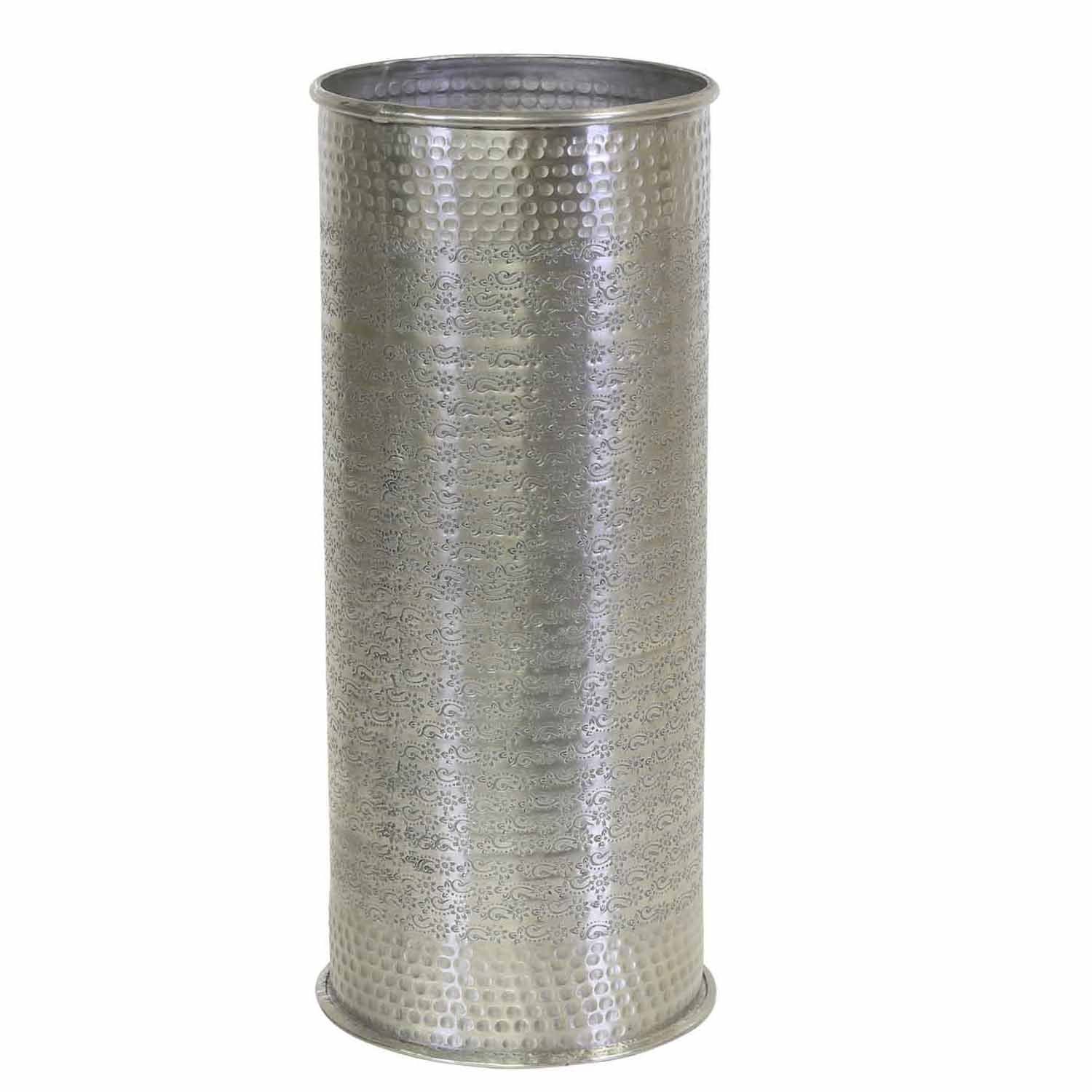 Casa Moro Schirmständer Orientalischer Regenschirmständer Cadiz Silber mit Hammerschlag, Kunsthandwerk mit Hammerschlag verziert RSH300. Reduzierter Preis € 69,90. Unverbindliche Preisempfehlung € 99,90, (€ 69,90 pro 1 Stk)