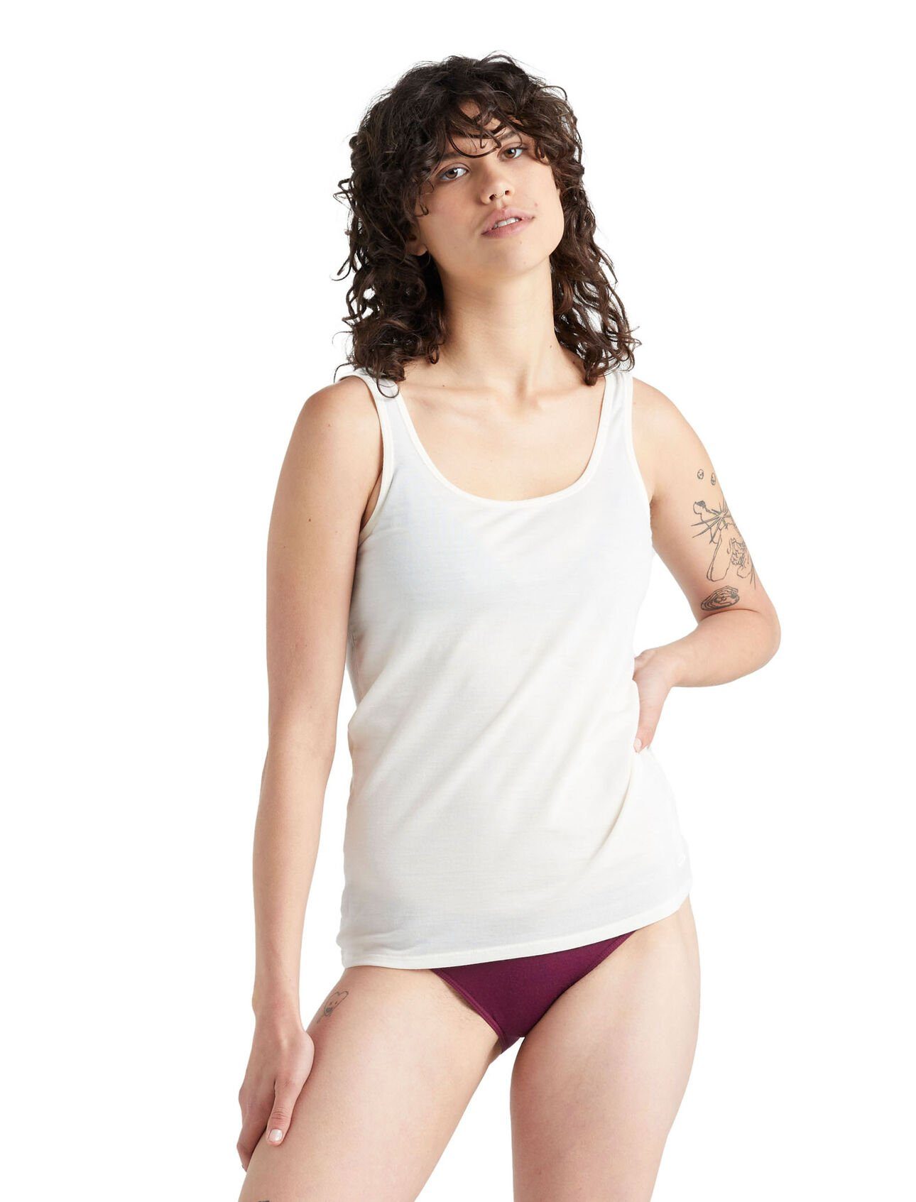 W Siren Snow Tank Icebreaker 101 Tanktop