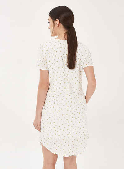 ORGANICATION Kleid & Hose Kleid aus Bio-Baumwolle mit Allover-Print