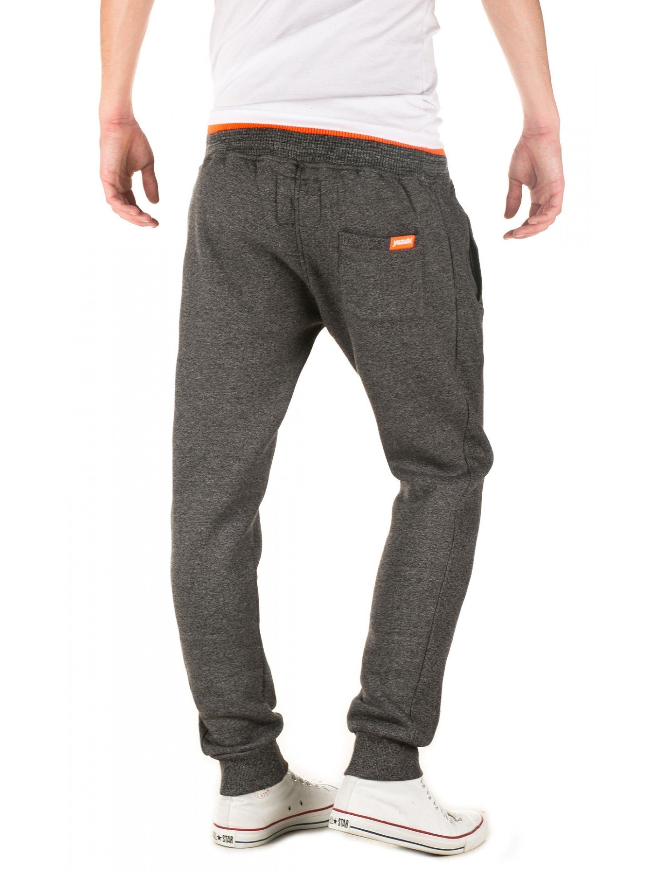 Yazubi Sweatpants Jogginghose Grau elastischem Bund mit Lucas 190201) (asphalt