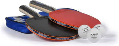 VICTOR Tischtennisschläger Tischtennis Set B-13, Tischtennis Schläger Set Tischtennisset Table Tennis Bat Racket
