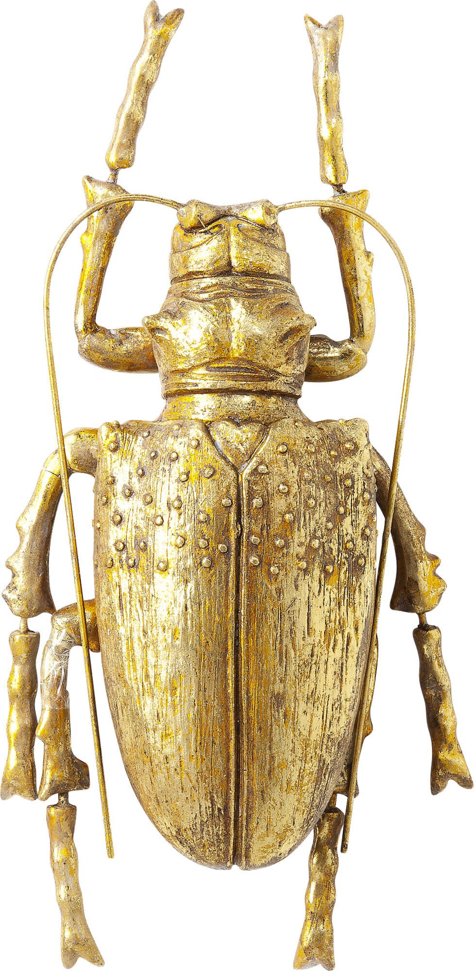 Wanddekoobjekt Wandobjekt Longicorn Beetle Gold
