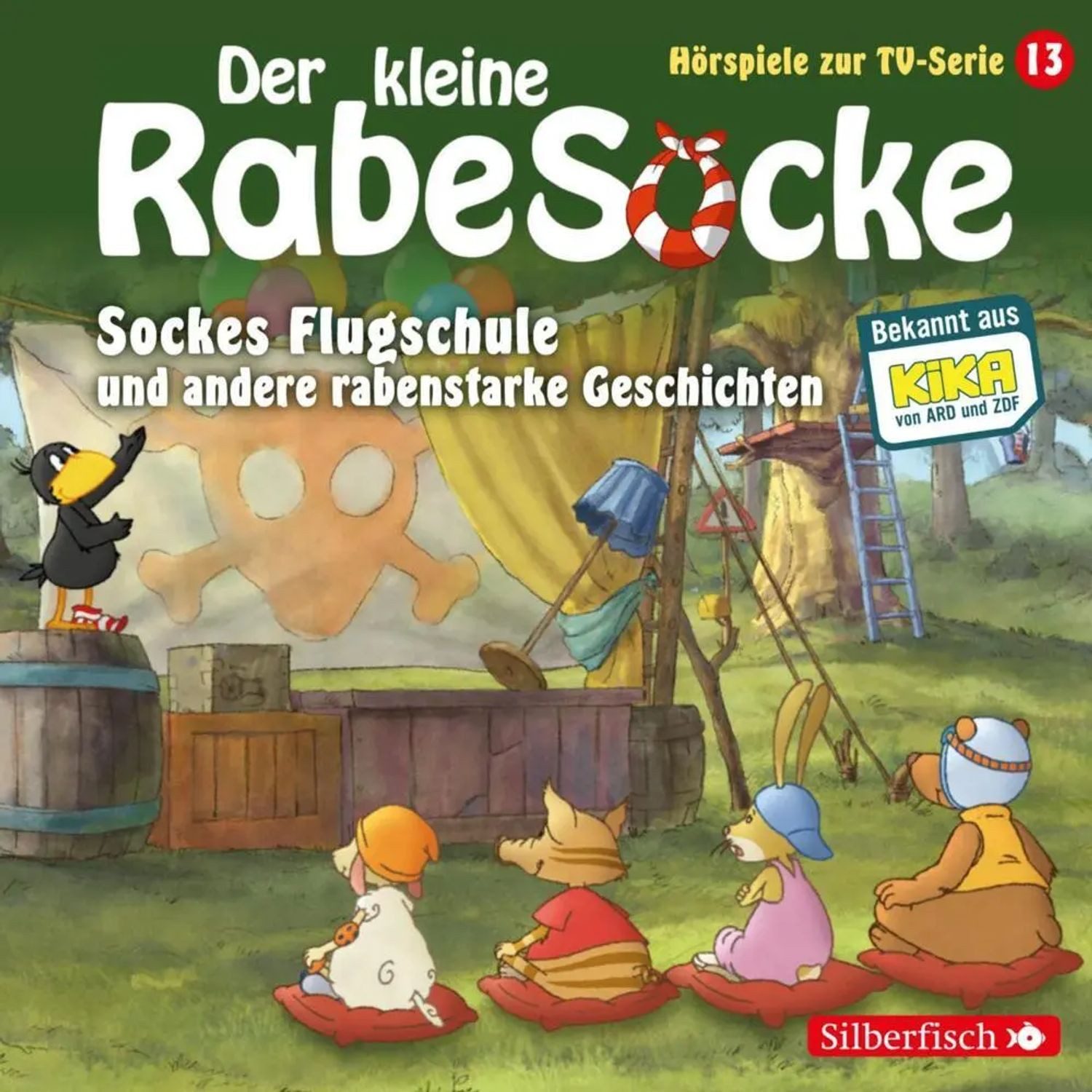 Hörbuch Hamburg Hörspiel Sockes Flugschule, Die Waldhochzeit, Der Riesenschreck,1 Audio-CD