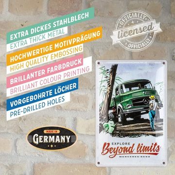 Nostalgic-Art Metallschild Blechschild 20 x 30cm - Daimler Truck - Beyond limits