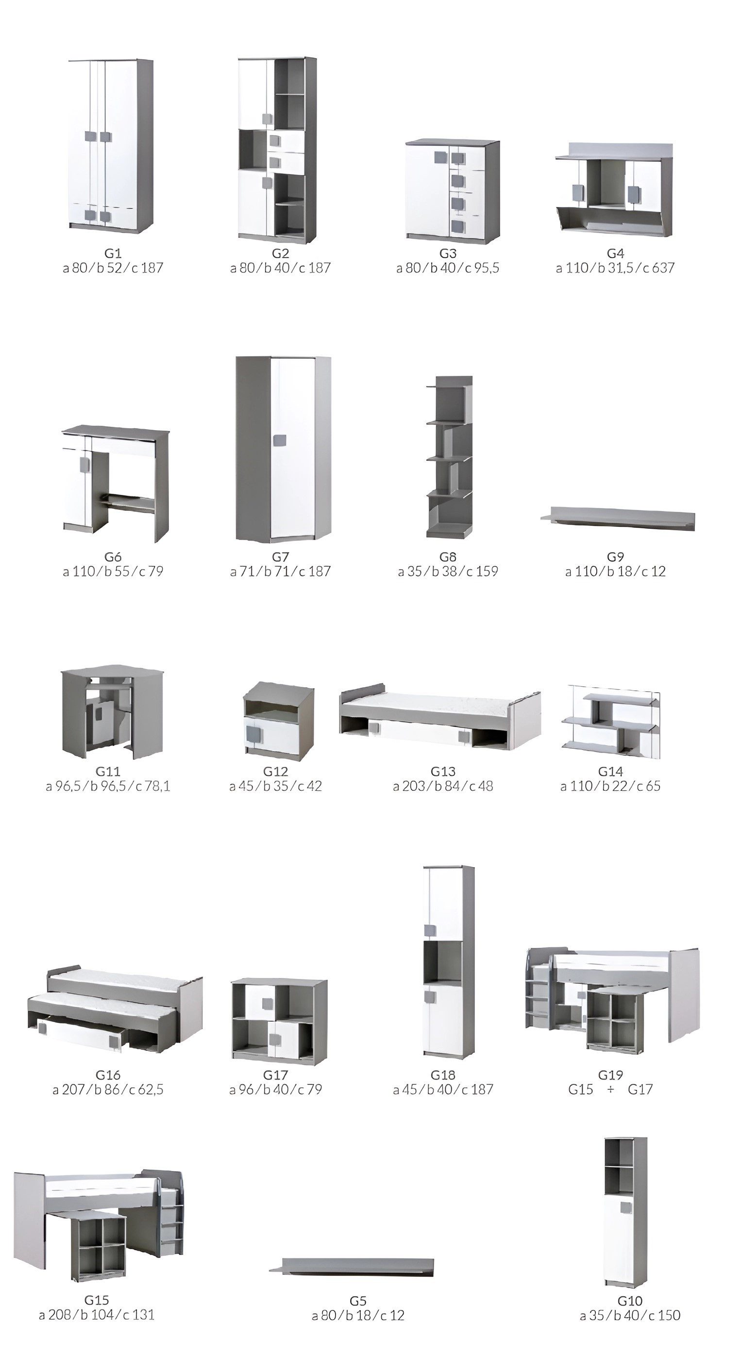 JVmoebel Kleiderschrank Brauner Kleiderschrank für Kinder- und Jugendzimmer im Stil Made in Europa