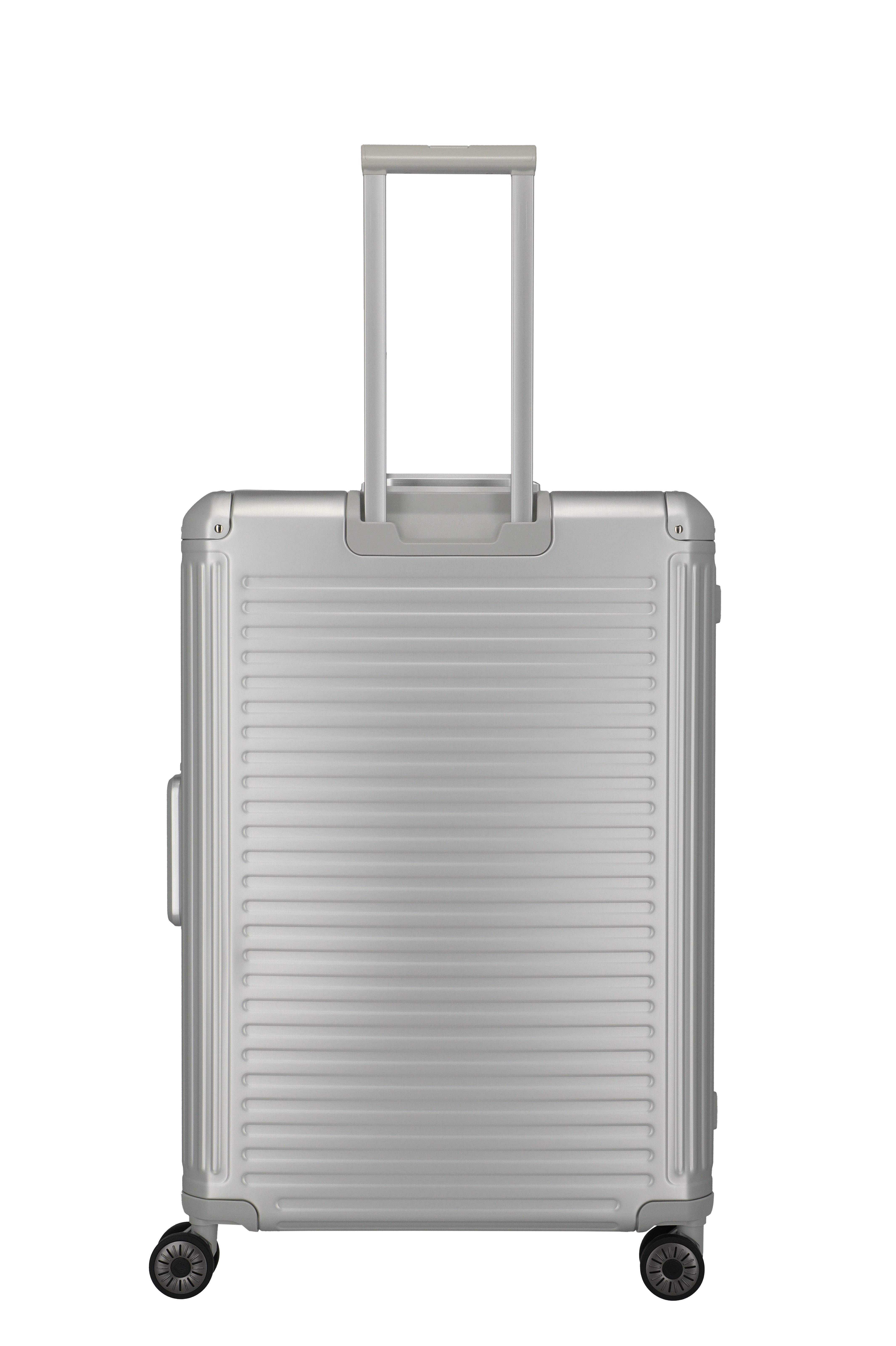 travelite Hartschalen-Trolley NEXT Aluminium Rahmenkoffer, 4 Rollen, variable Packplatte, Packwand und durchdachte Innenaufteilung – Bild 2 von 5
