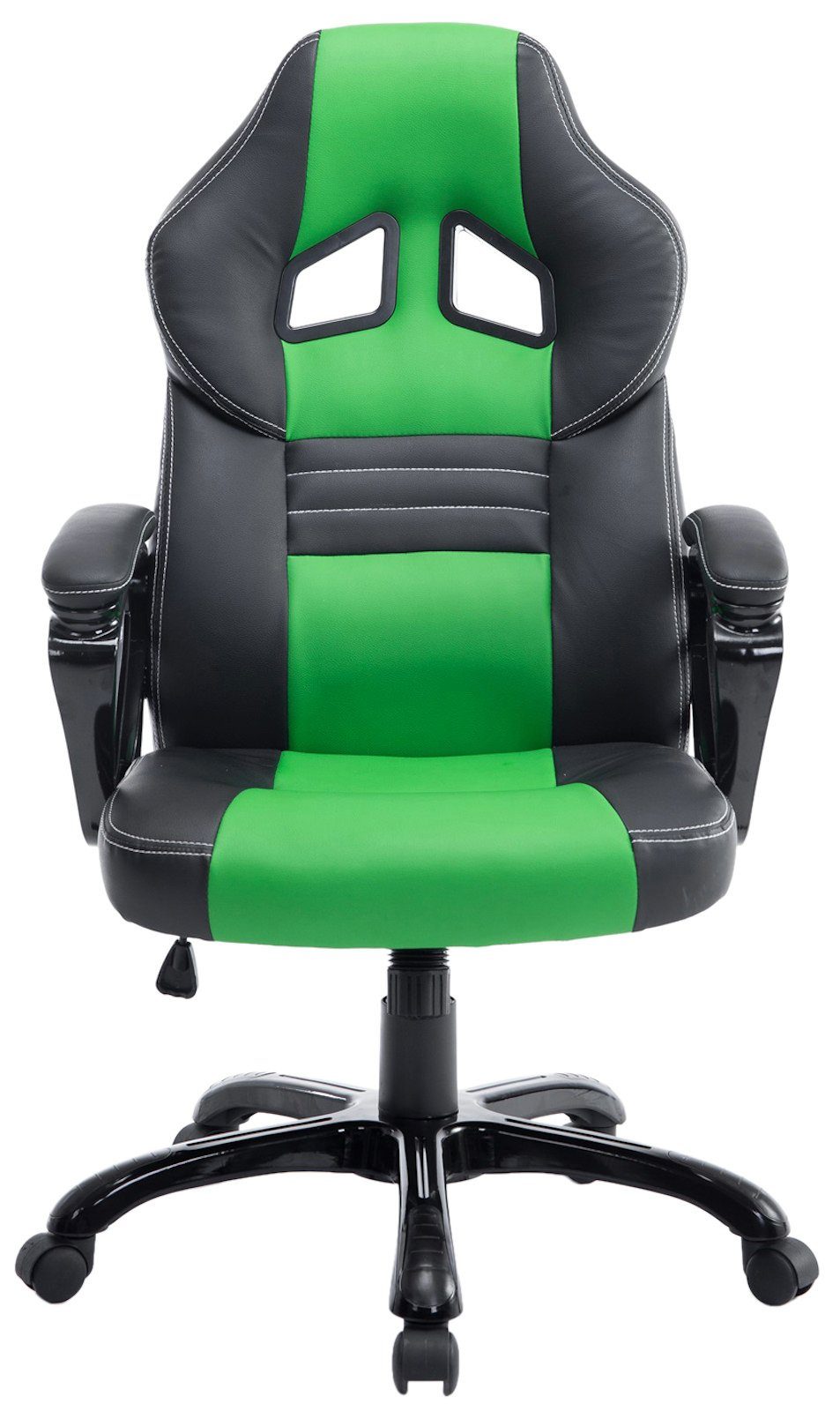 Gaming Chair Höhenverstellung schwarz/grün Pedro, CLP drehbar mit