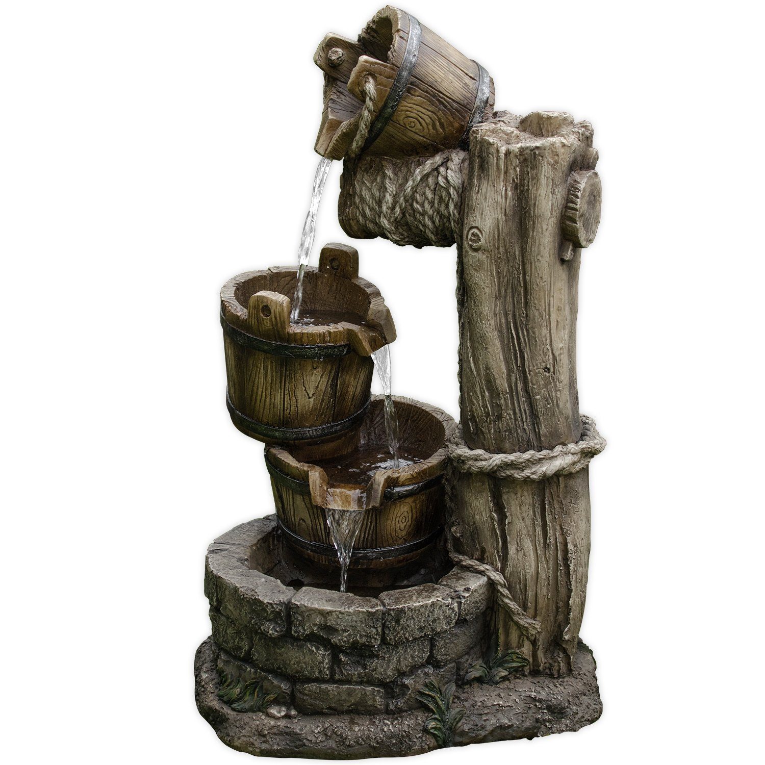 "Halle" Gartenbrunnen Gartenbrunnen Garten KÖHKO® Wasserspiel für Springbrunnen 13006 Köhko Brunnen