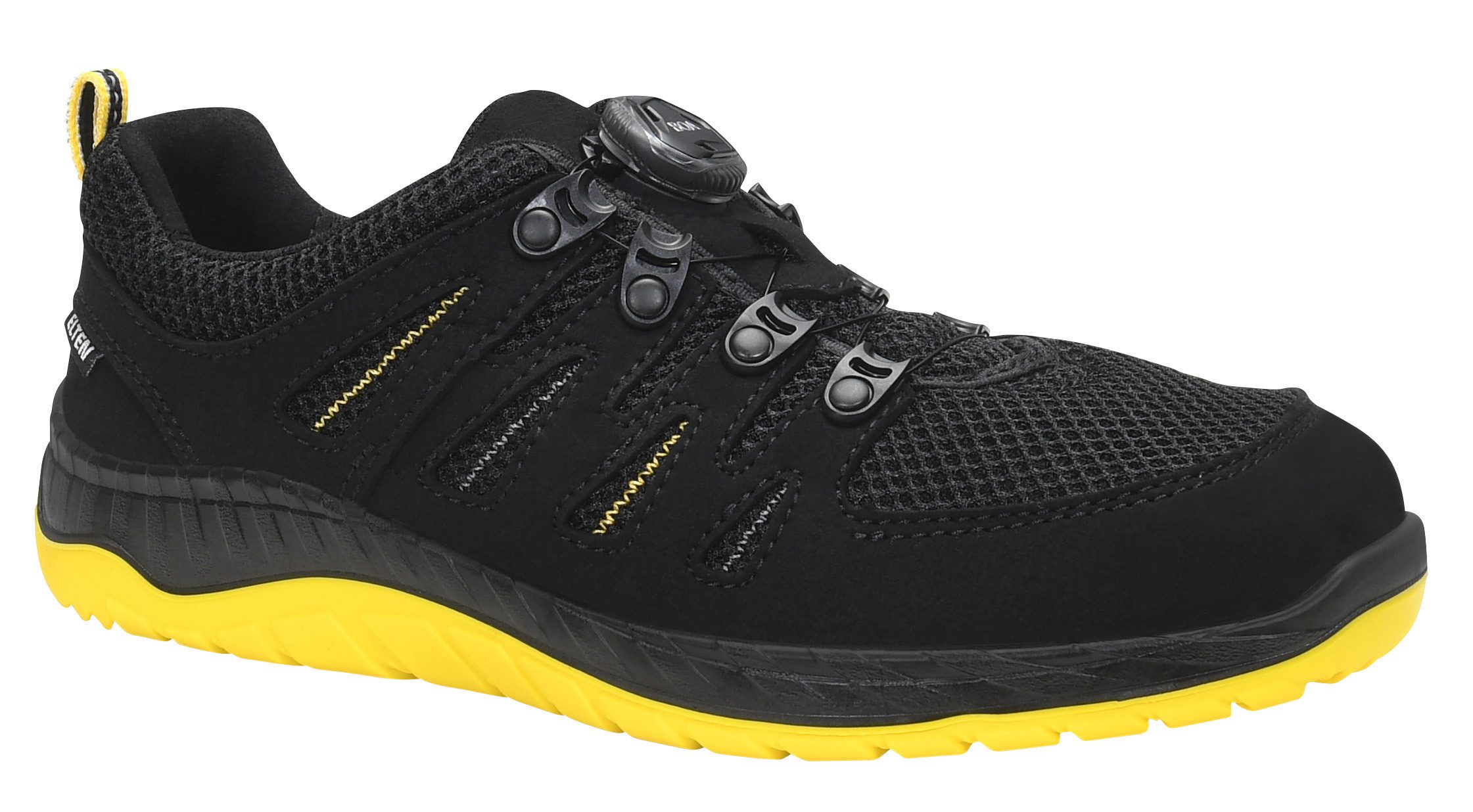 MADDOX BOA® black-yellow Low ESD O1 Sicherheitsschuh