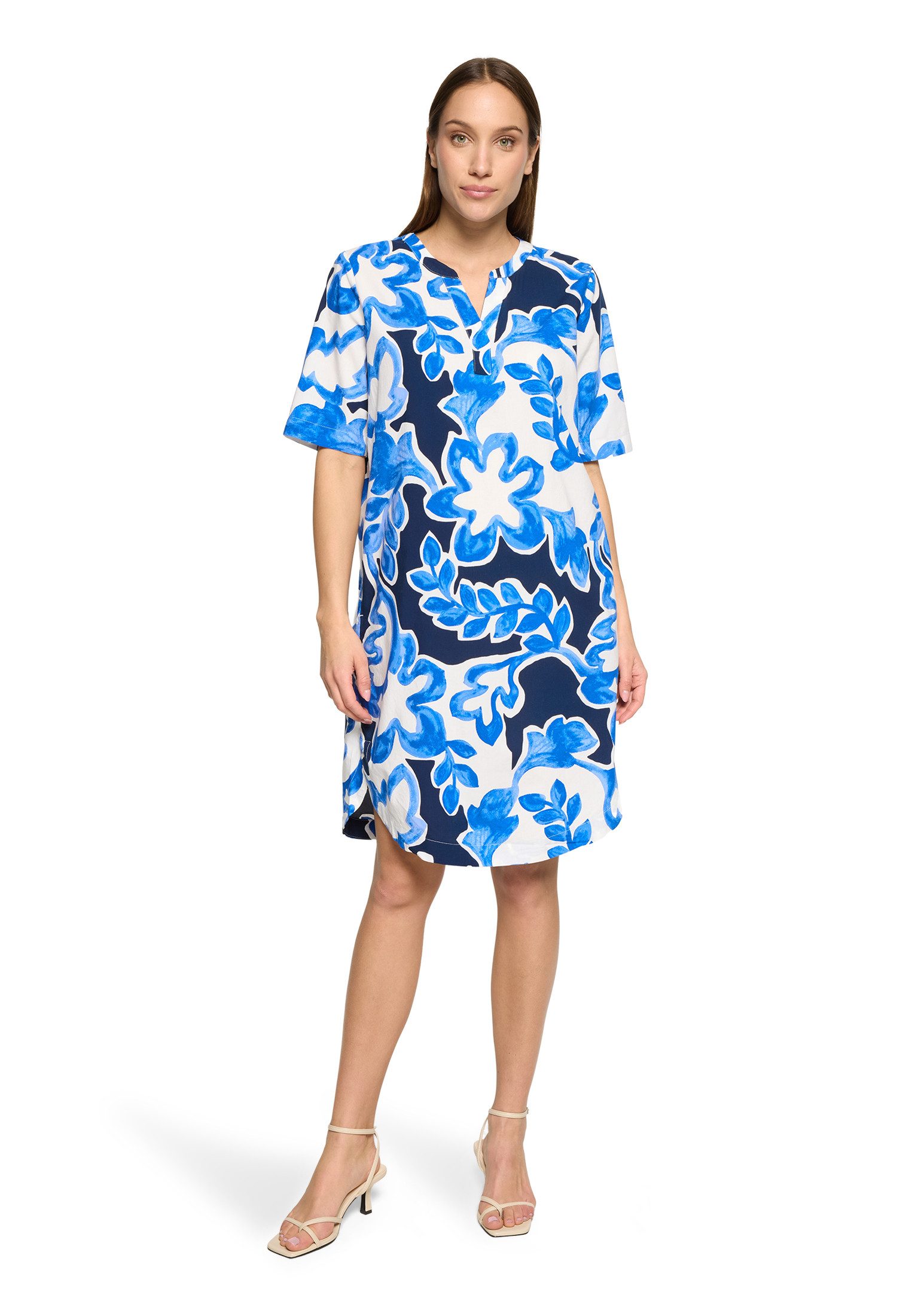 Betty&Co Hemdblusenkleid Damen mit Print