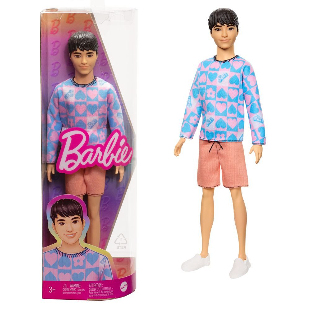 Barbie Anziehpuppe Ken Puppe im Preppy-Style Barbie Mattel HRH24 Fashionist günstig online kaufen