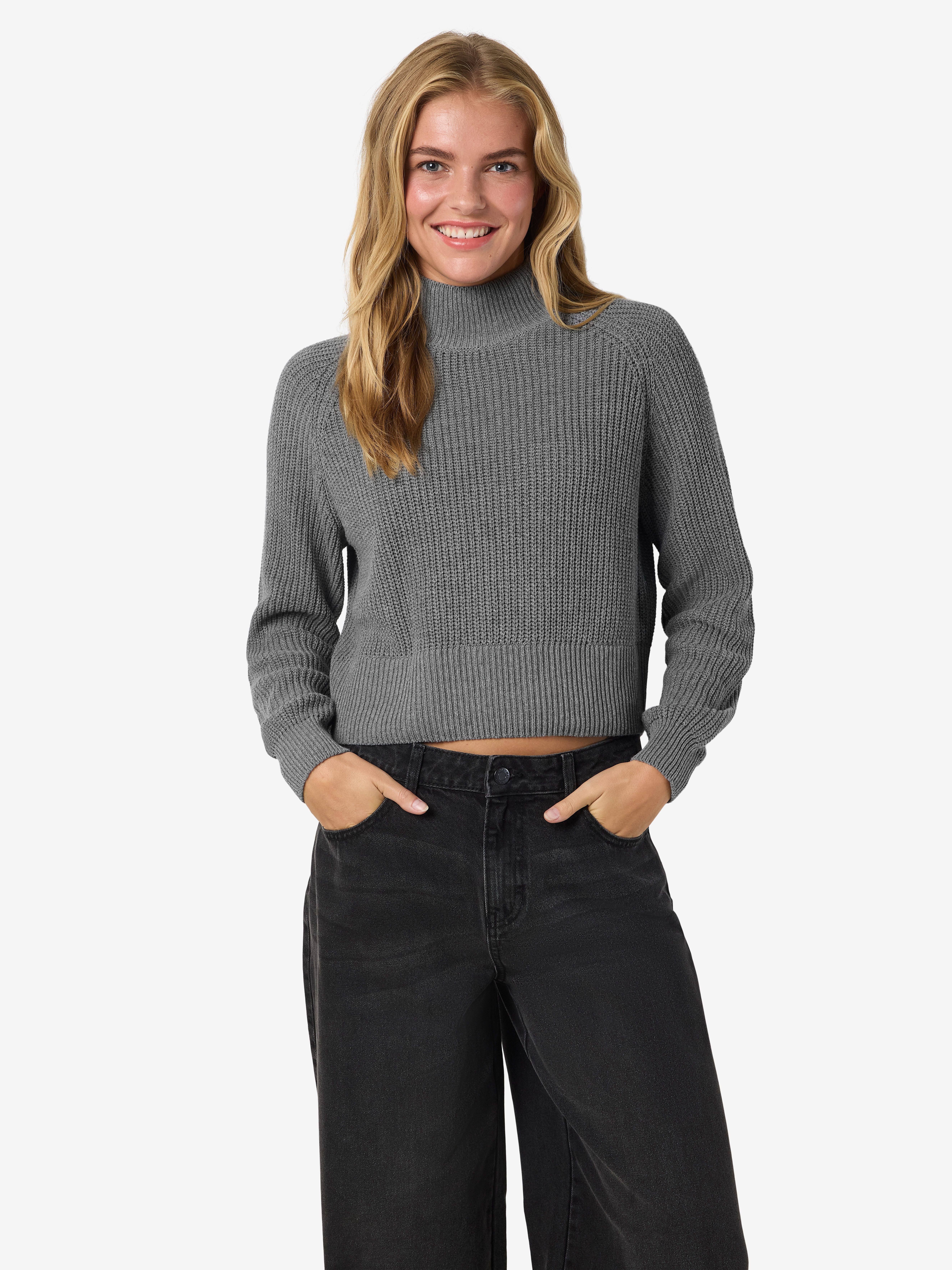 Noisy may Stehkragenpullover NMDARA L/S HIGH NECK KNIT FWD NOOS günstig online kaufen