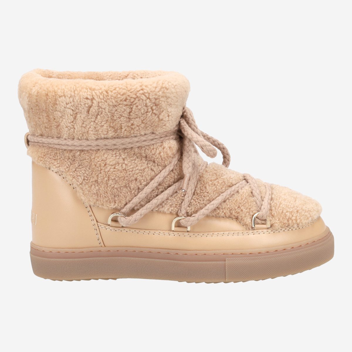 INUIKII INUIKII CURLY, Boots, Warmfutter in Beige für Damen Stiefel