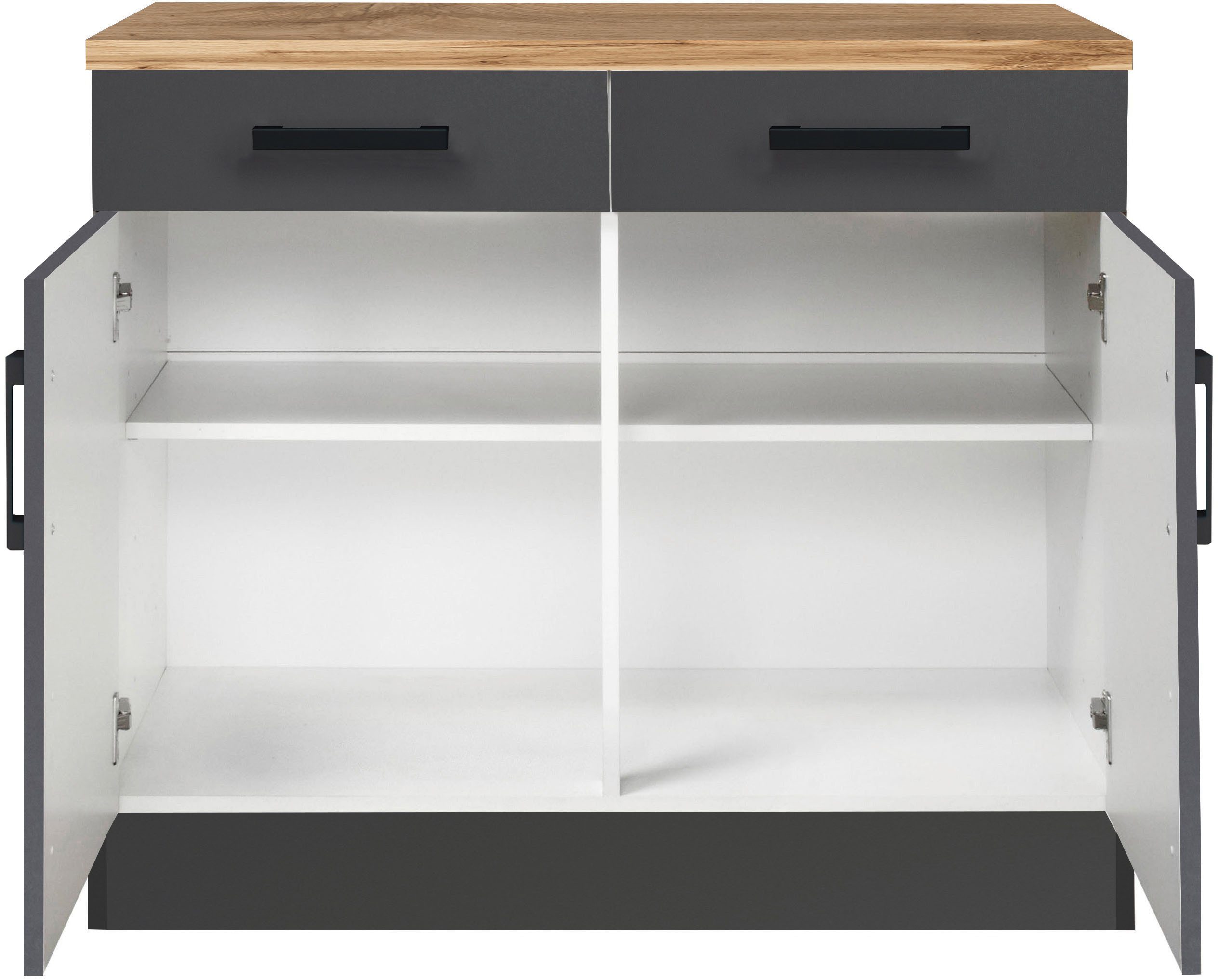 KOCHSTATION Unterschrank KS-Toronto, Breite 100 cm – Bild 4 von 5