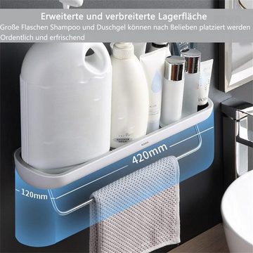 Coonoor Duschablage ohne Bohren, Duschablage zum hängen, 1-tlg., 1-tlg., Dusch Ablage für Bäder Küchen