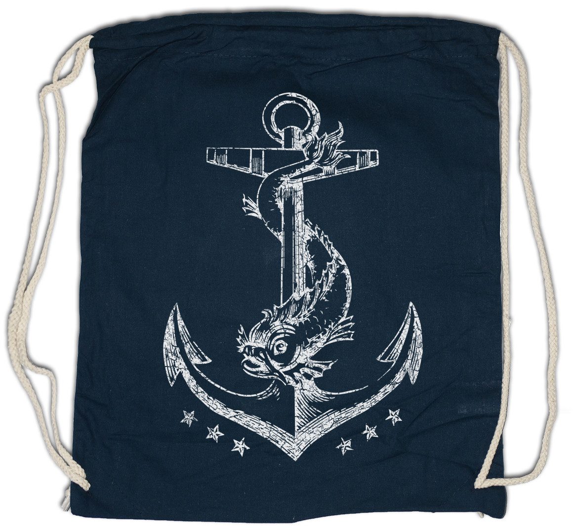 Urban Backwoods Turnbeutel Anchor II Turnbeutel Anker Tattoo Segler Segeln Sport Sports Sailor (1-tlg), Matrose Segelboot Sailboat Sail
