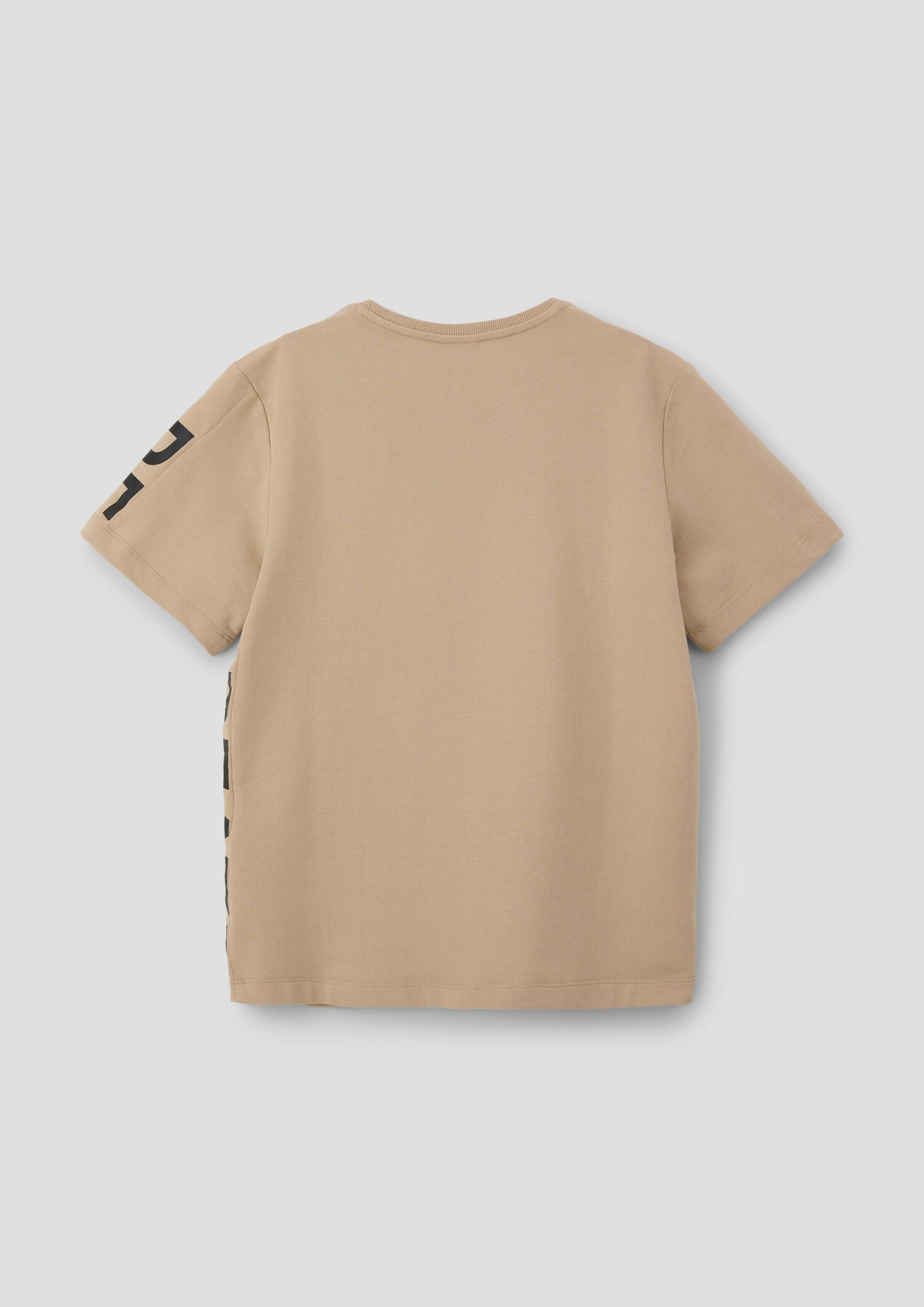 s.Oliver Kurzarmshirt T-Shirt T-Shirt mit Schrift-Print