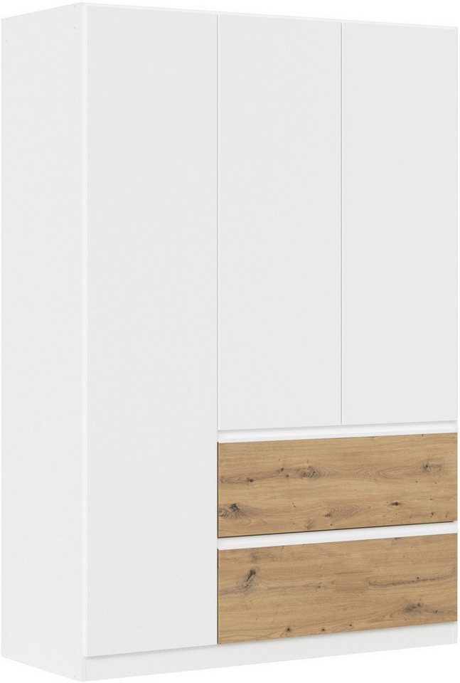 rauch Drehtürenschrank Kleiderschrank Schrank Garderobe COSTA in den Breiten 91/136/181 cm (in 3 Ausstattungen BASIC/CLASSIC/PREMIUM) viel Platz, grifflose Front und Push-to-Open Funktion MADE IN GERMANY
