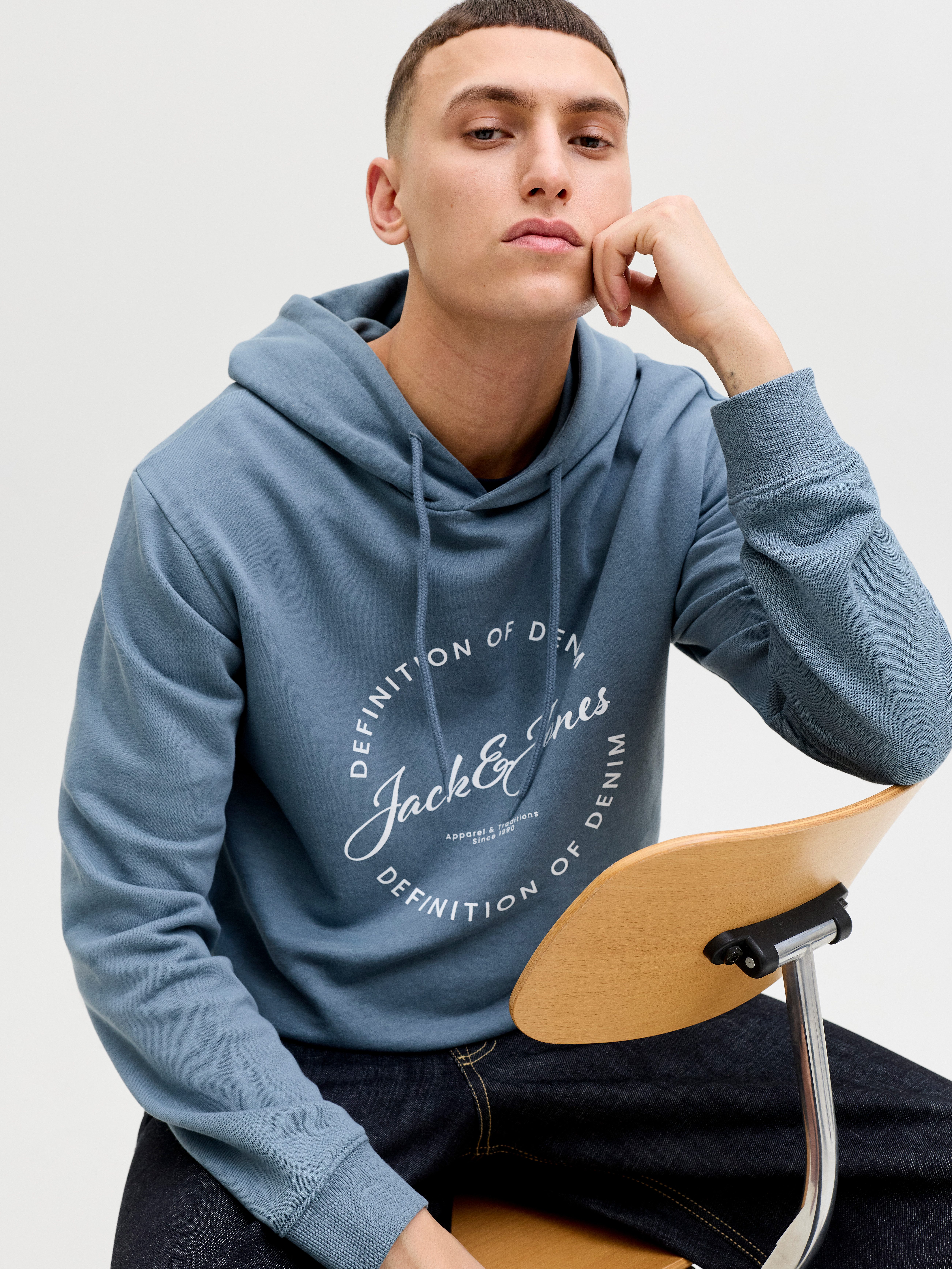 Jack & Jones Kapuzensweatshirt JJGRAYSON SWEAT HOOD günstig online kaufen