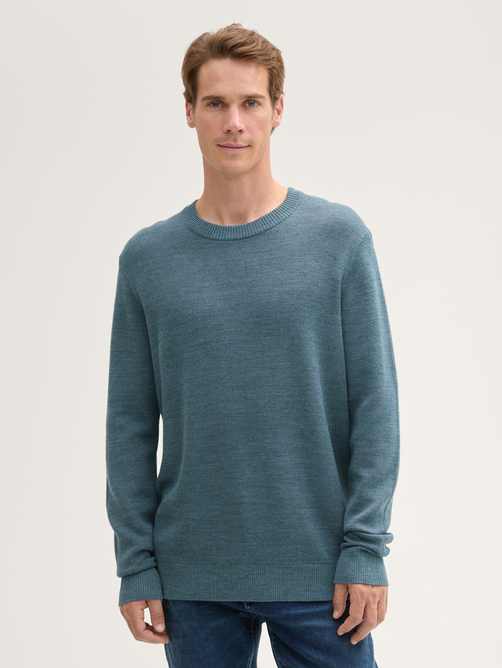 Strickpullover Comfort Wool - Pullover mit Struktur