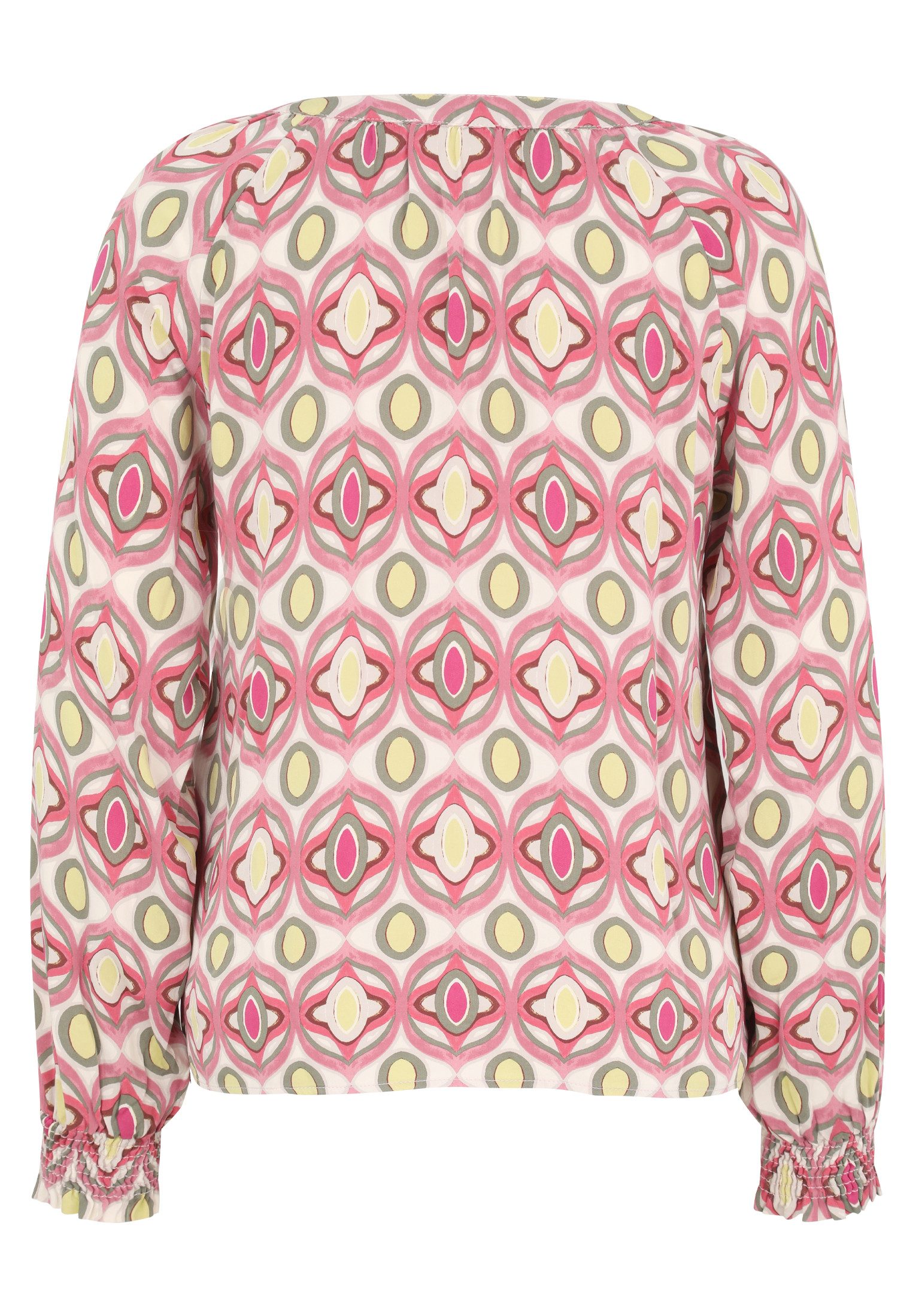 Cartoon Druckbluse Schlupfbluse