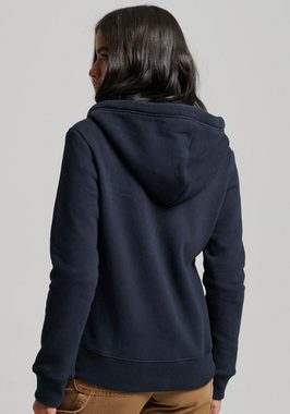 Superdry Kapuzensweatjacke ESSENTIAL LOGO ZIP HOODIE