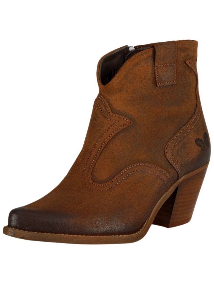 Felmini Wide Fit Stiefelette Veloursleder . Stiefelette