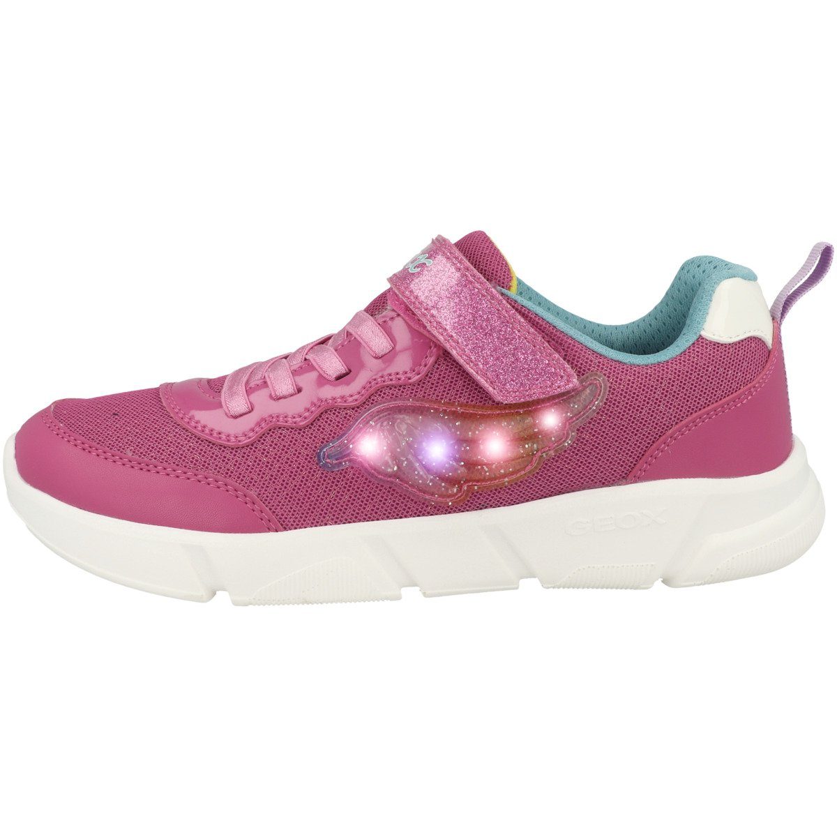 Geox J Aril G. D Mädchen Sneaker pink