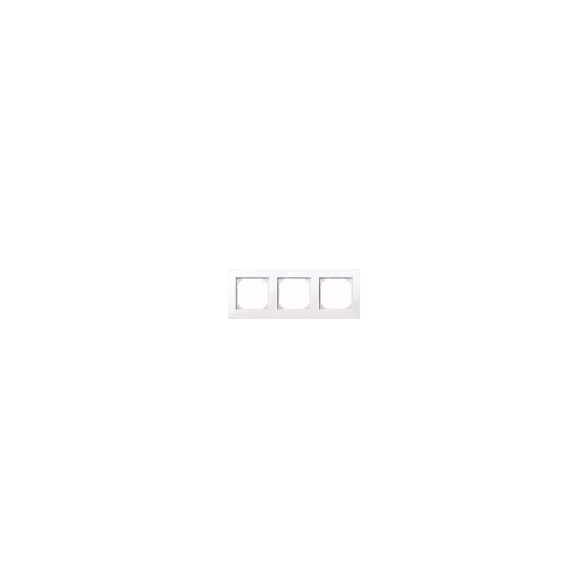 merten Abdeckrahmen Merten M-PLAN-Rahmen 3f. aws/gl 515325