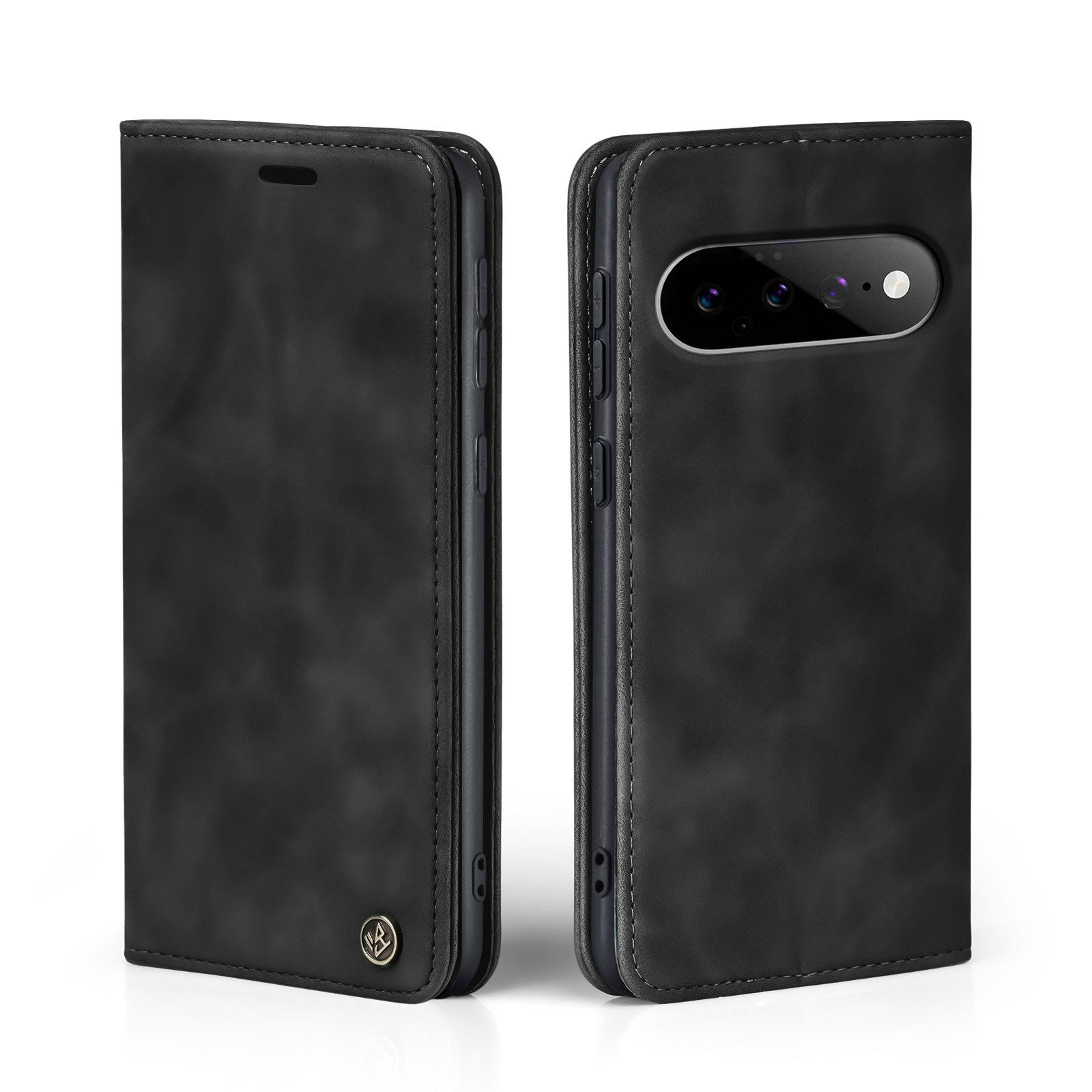 Tec-Expert Handyhülle Handyhülle Tasche Klapp Hülle für Google Pixel 11 Pro XL 6.8 Zoll, 6.8", Cover Klapphülle Case mit Kartenfach Fliphülle aufstellbar